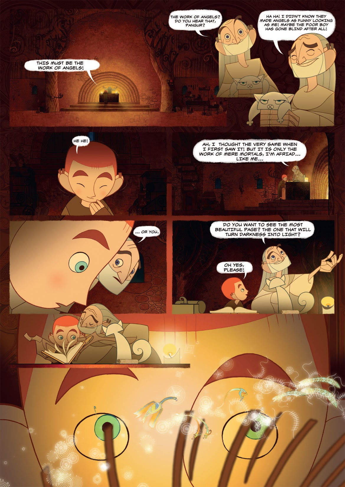 Read online The Secret Of Kells comic -  Issue # TPB - 31