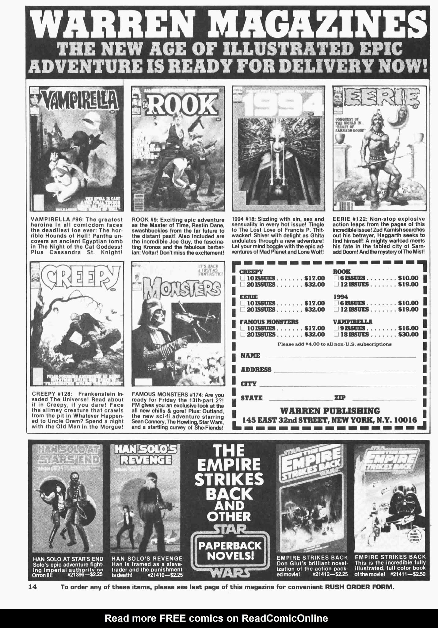 Read online The Rook Magazine comic -  Issue #9 - 14