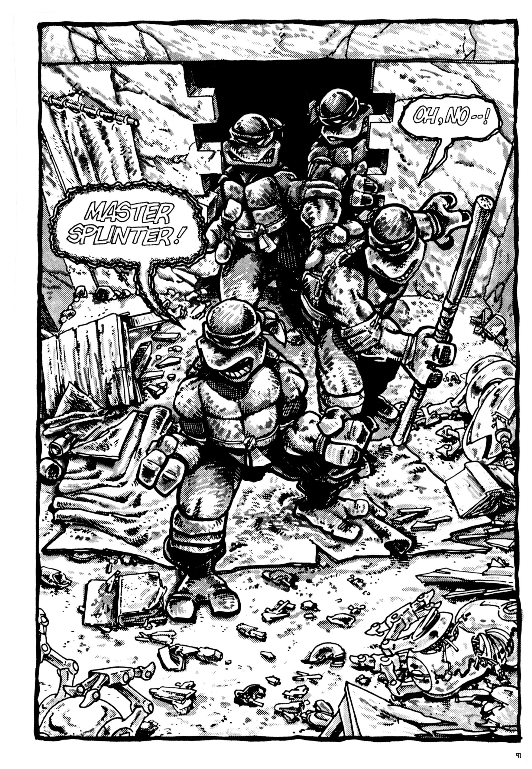 Read online Teenage Mutant Ninja Turtles: The Ultimate Collection comic -  Issue # TPB 1 (Part 1) - 88