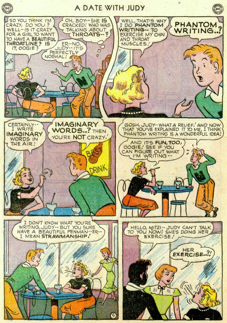 Read online A Date with Judy comic -  Issue #19 - 48