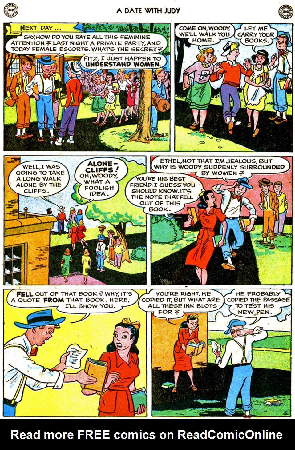 Read online A Date with Judy comic -  Issue #5 - 33