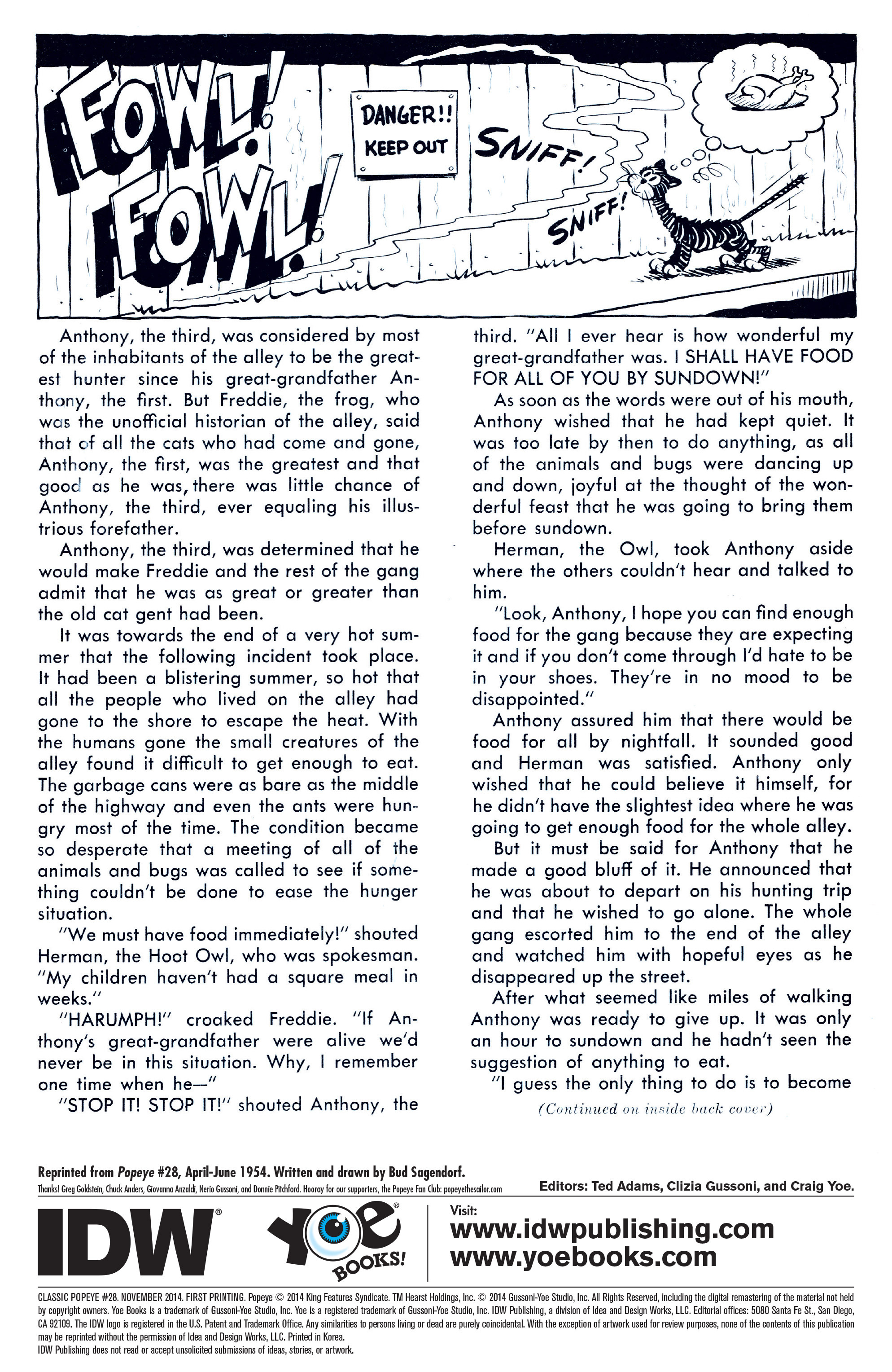 Read online Classic Popeye comic -  Issue #28 - 2