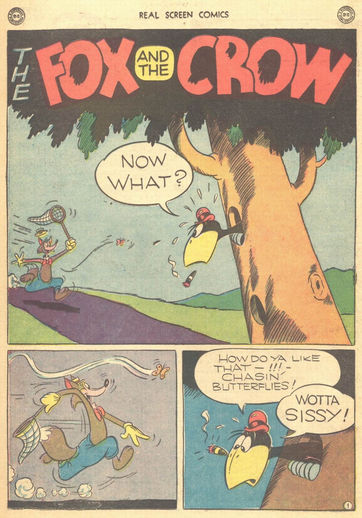 Read online Real Screen Comics comic -  Issue #4 - 32
