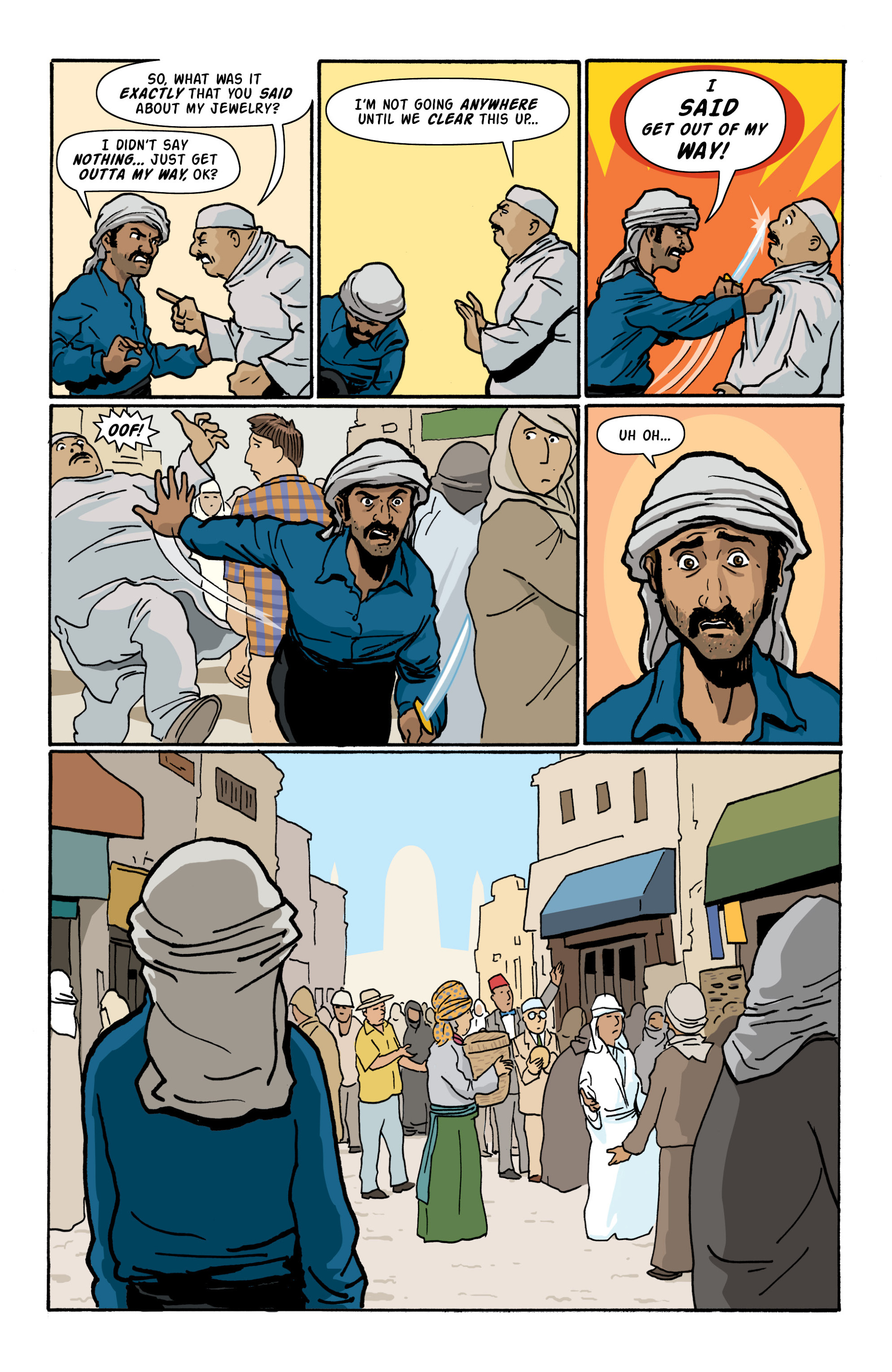Read online Rocket Robinson and the Pharaoh's Fortune comic -  Issue # TPB (Part 2) - 35