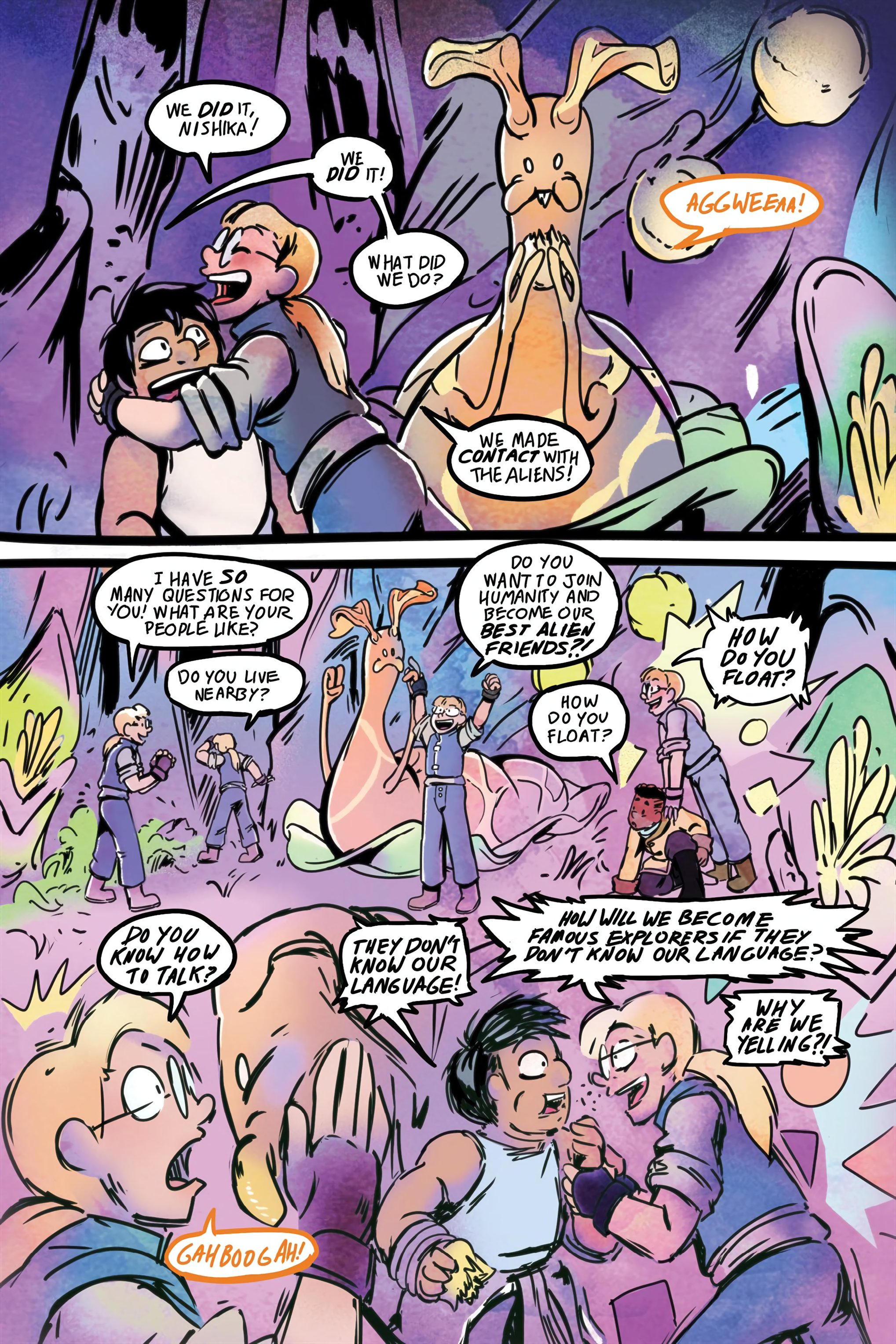 Read online Cosmic Cadets: Contact! comic -  Issue # TPB (Part 1) - 51