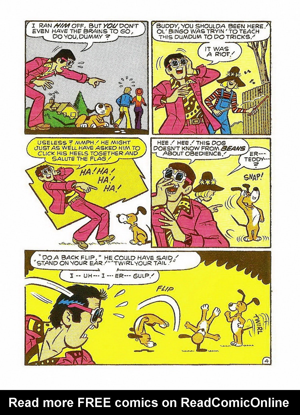 Read online Archie's Double Digest Magazine comic -  Issue #56 - 144