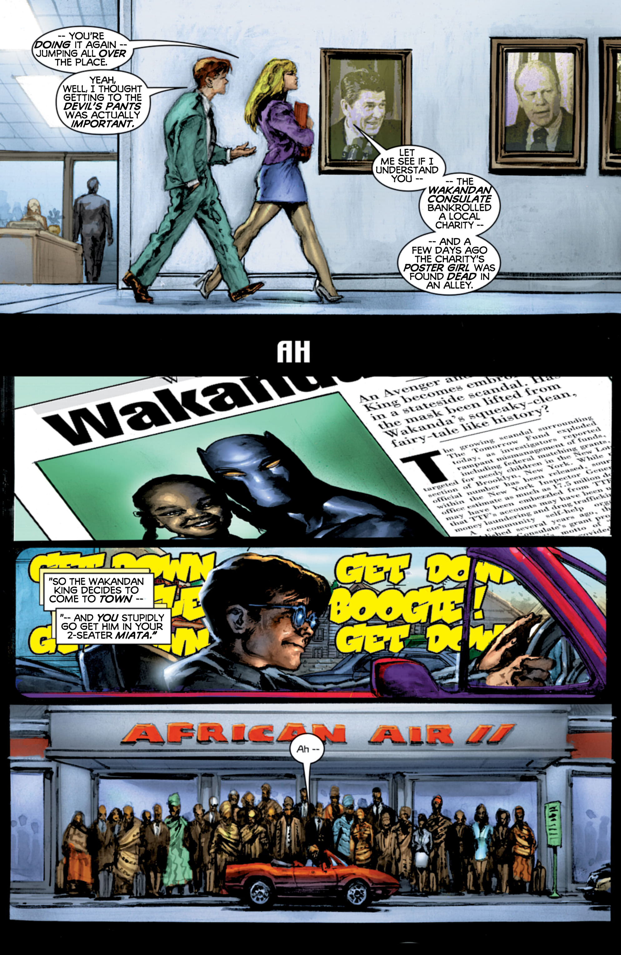 Read online Black Panther by Christopher Priest Omnibus comic -  Issue # TPB (Part 1) - 34
