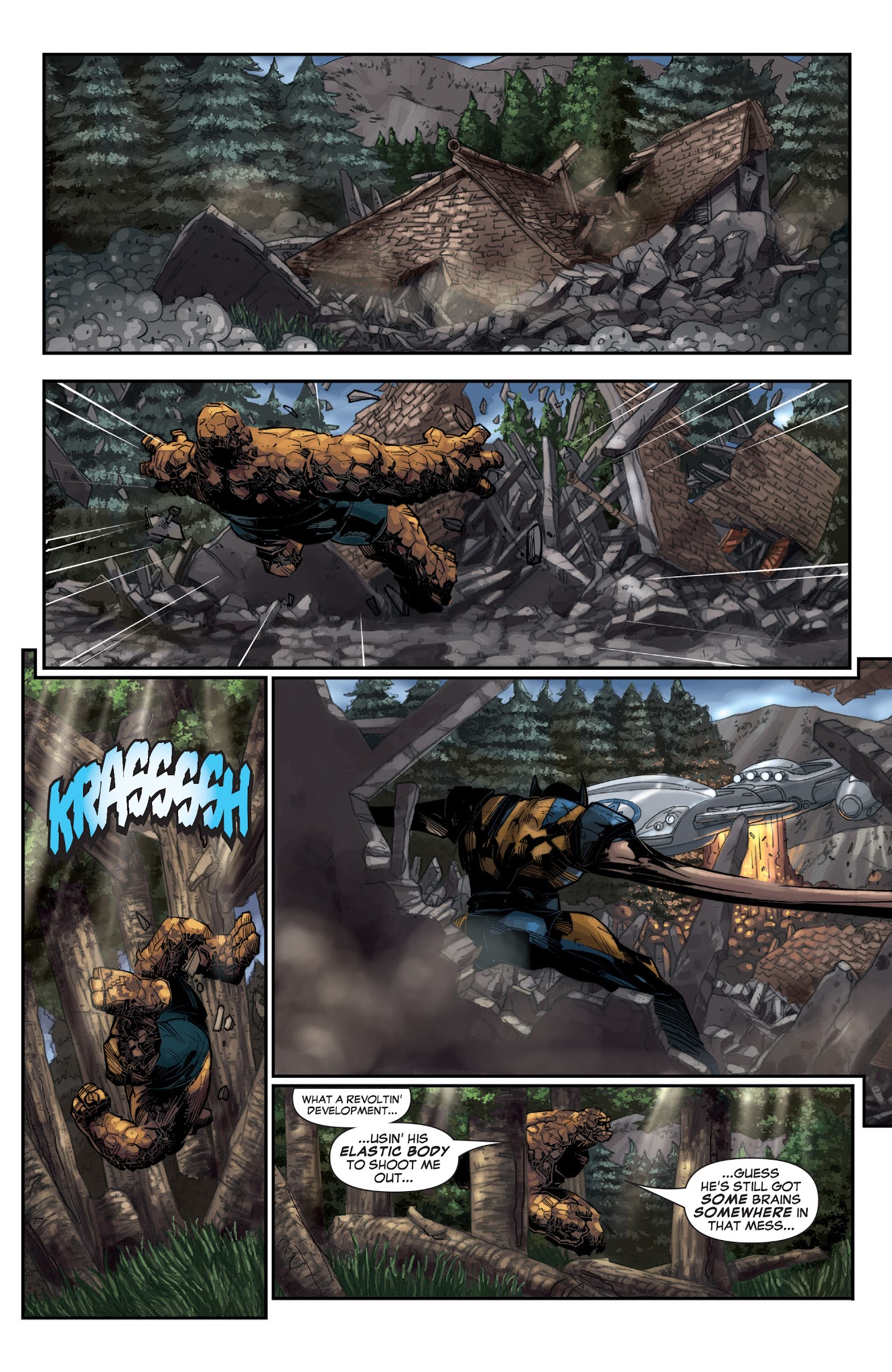Read online X-Men/Fantastic Four comic -  Issue #4 - 16