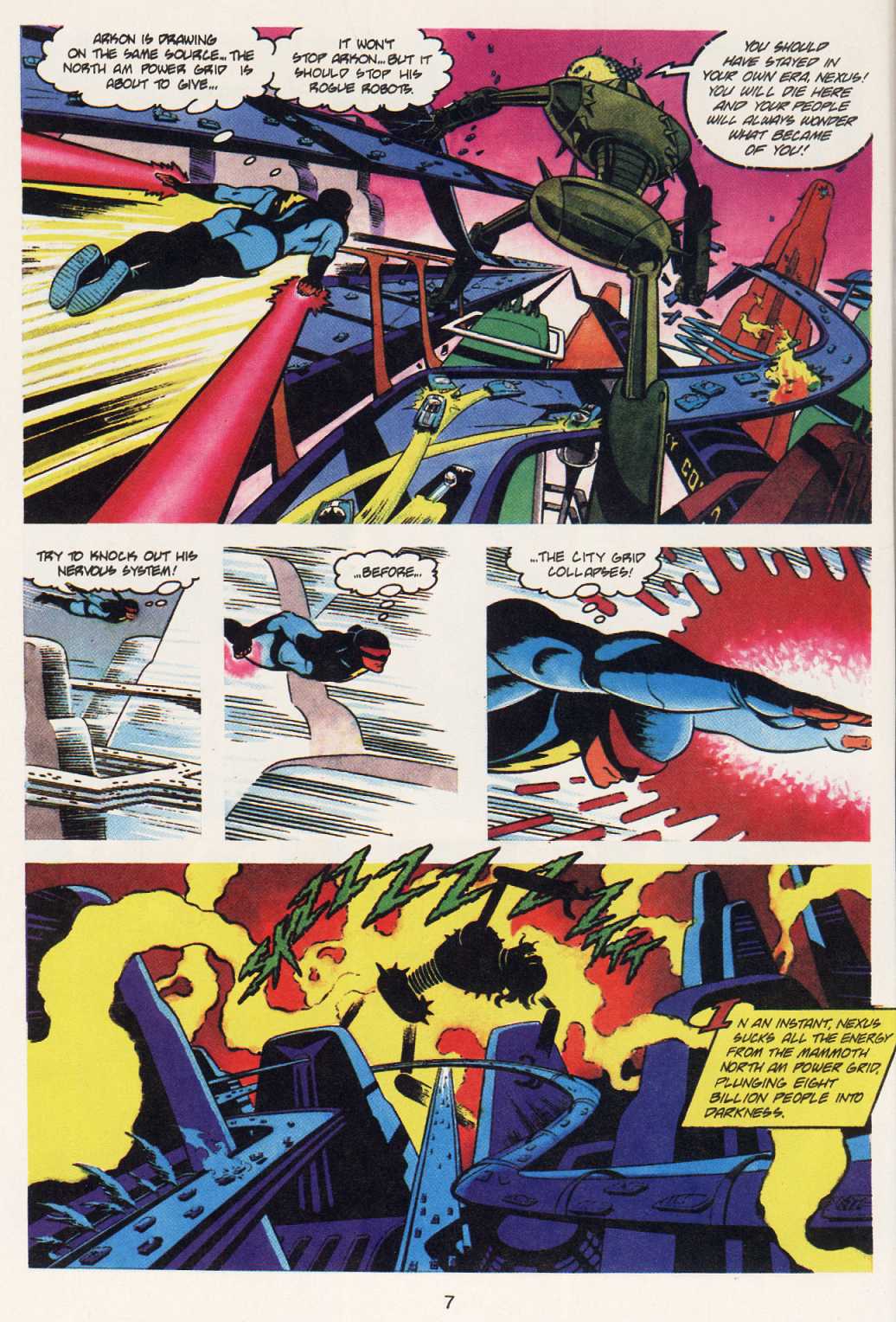 Read online Magnus Robot Fighter / Nexus comic -  Issue #2 - 9