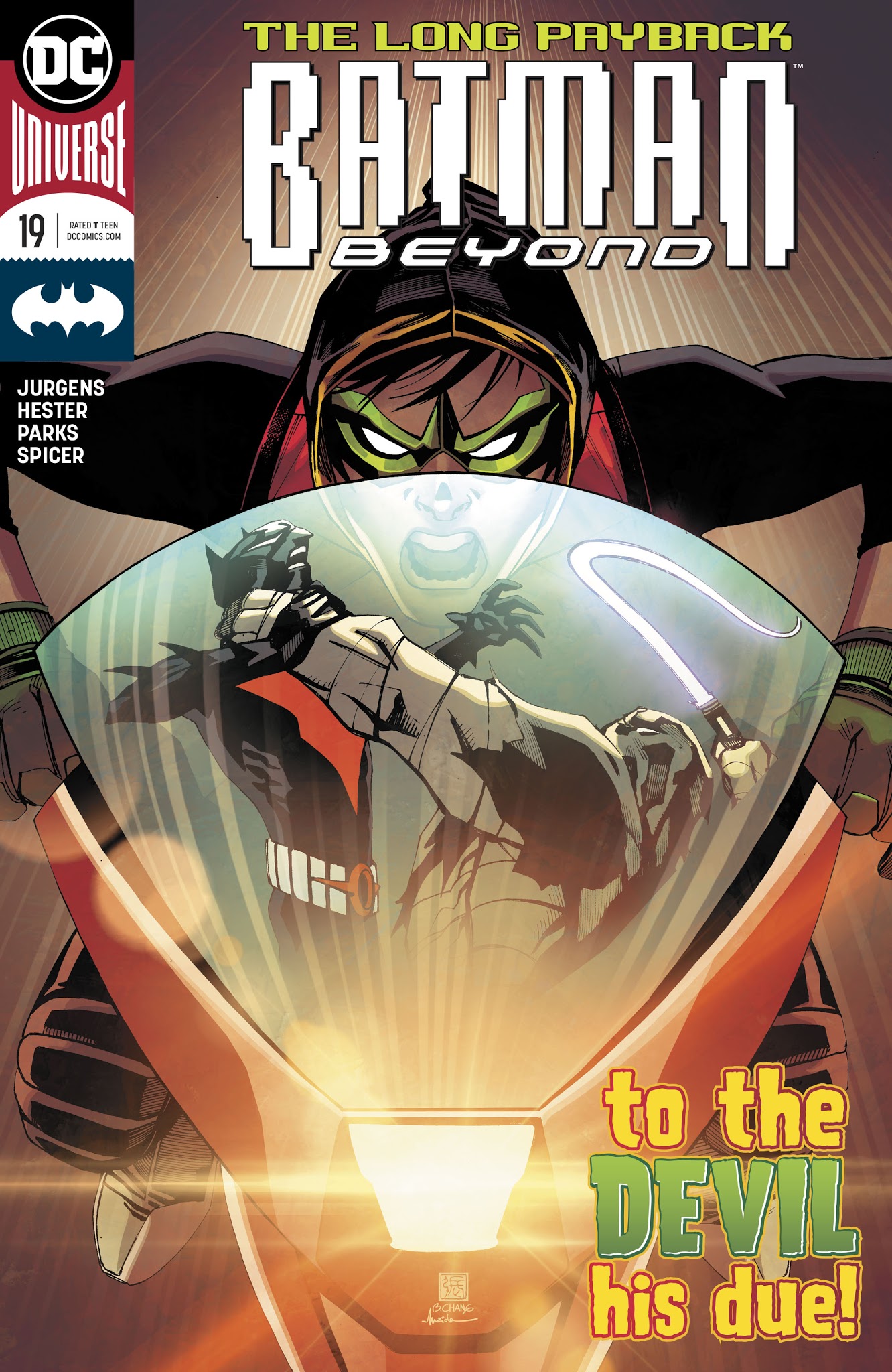 Read online Batman Beyond (2016) comic -  Issue #19 - 1