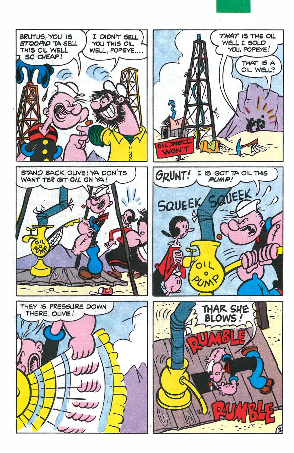 Read online Popeye (1993) comic -  Issue #6 - 9