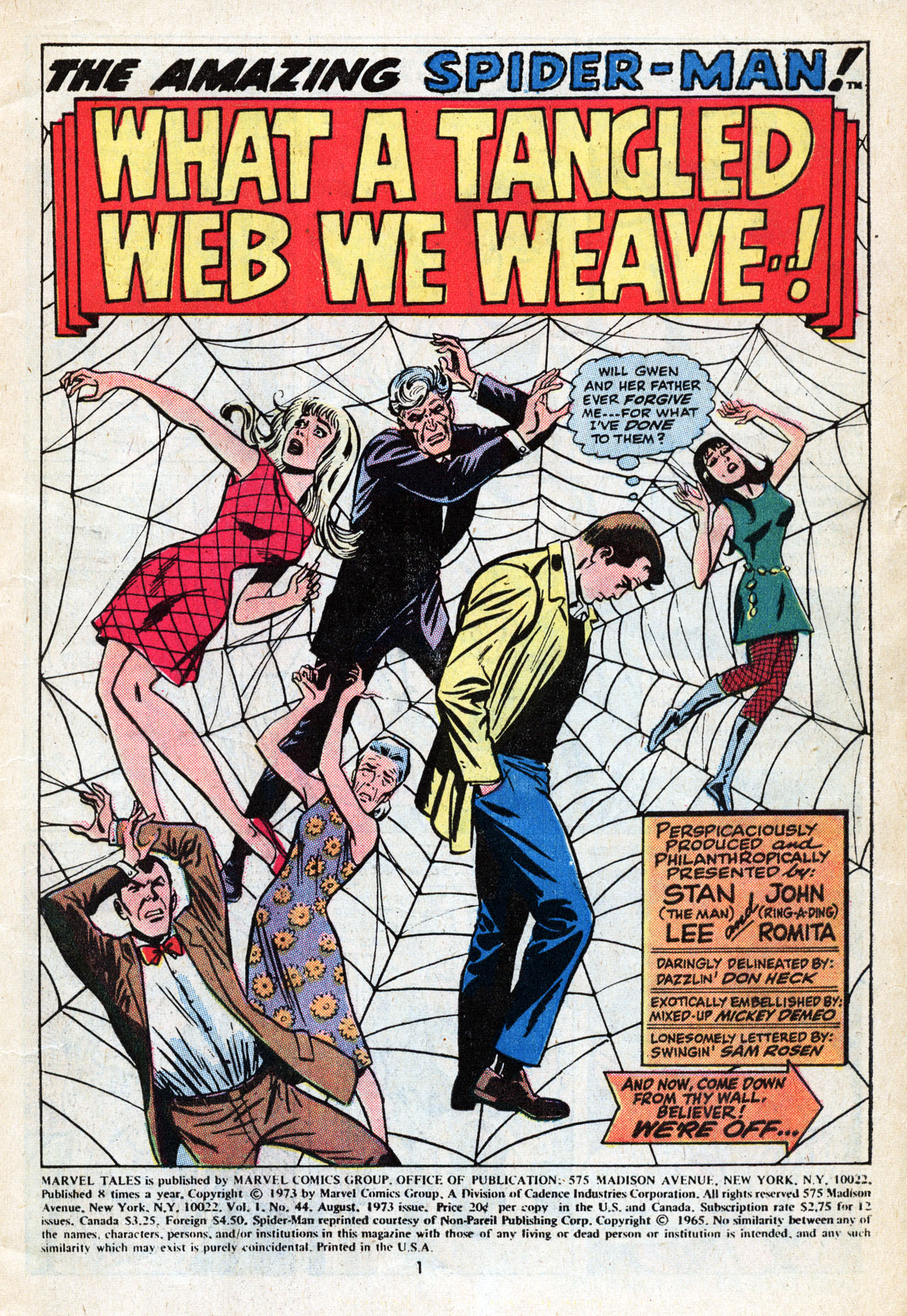 Read online Marvel Tales (1964) comic -  Issue #44 - 3