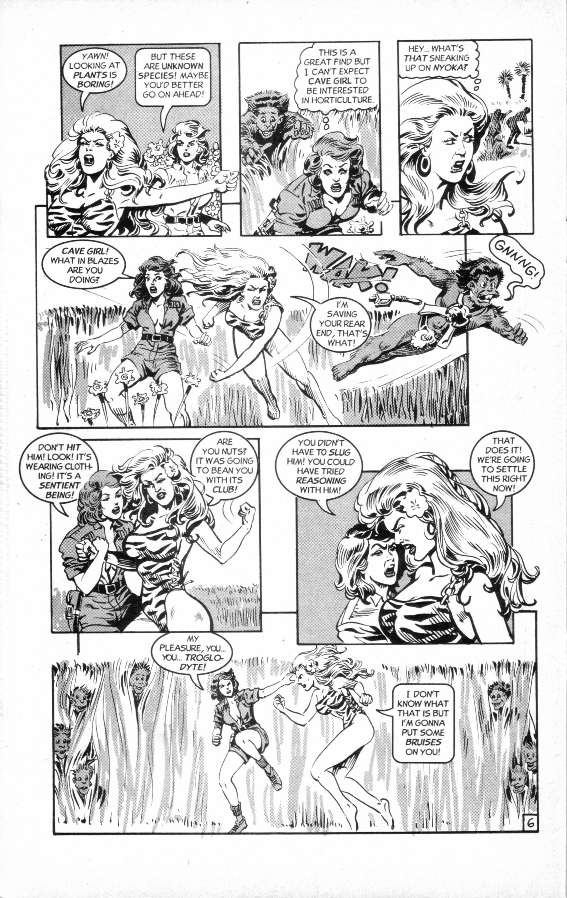 Read online Jungle Girls (1988) comic -  Issue #14 - 8