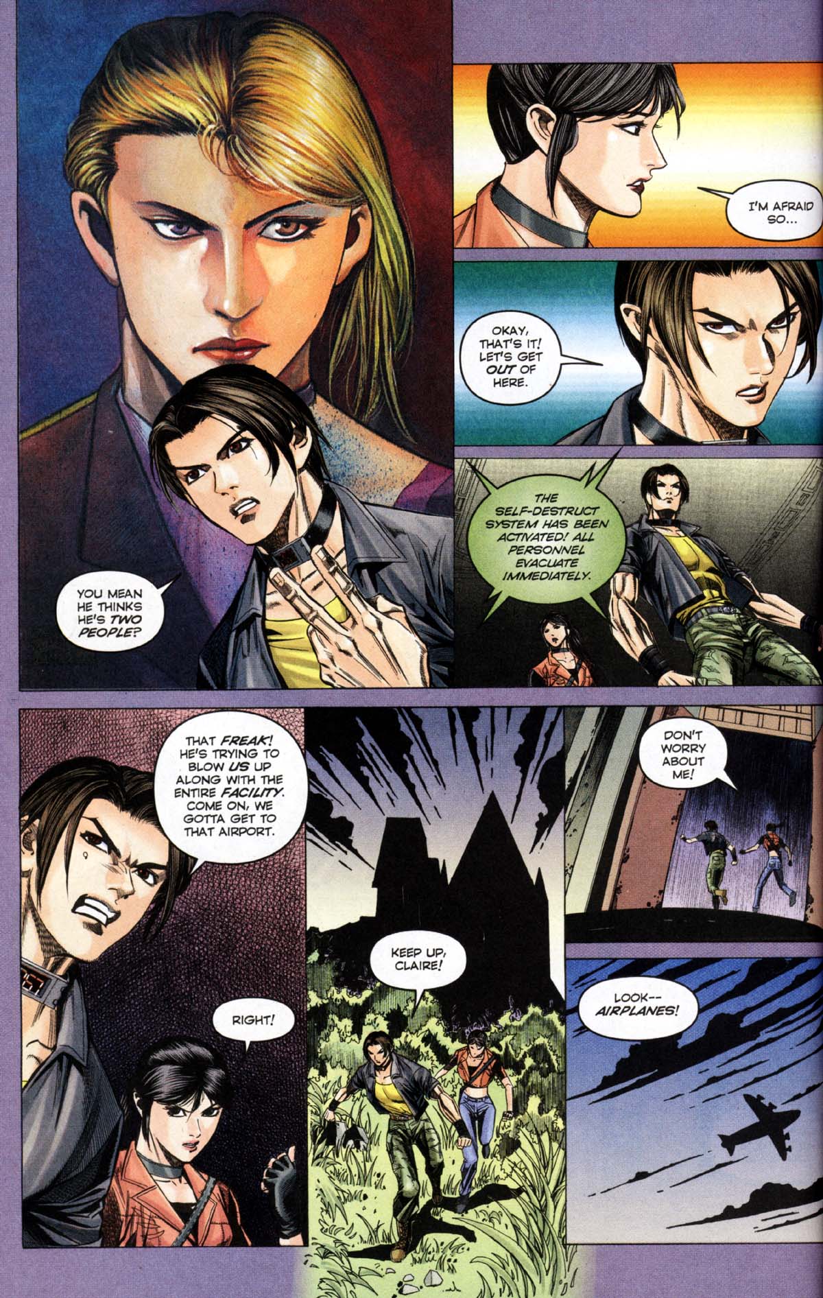 Read online Resident Evil Code: Veronica comic -  Issue #2 - 49