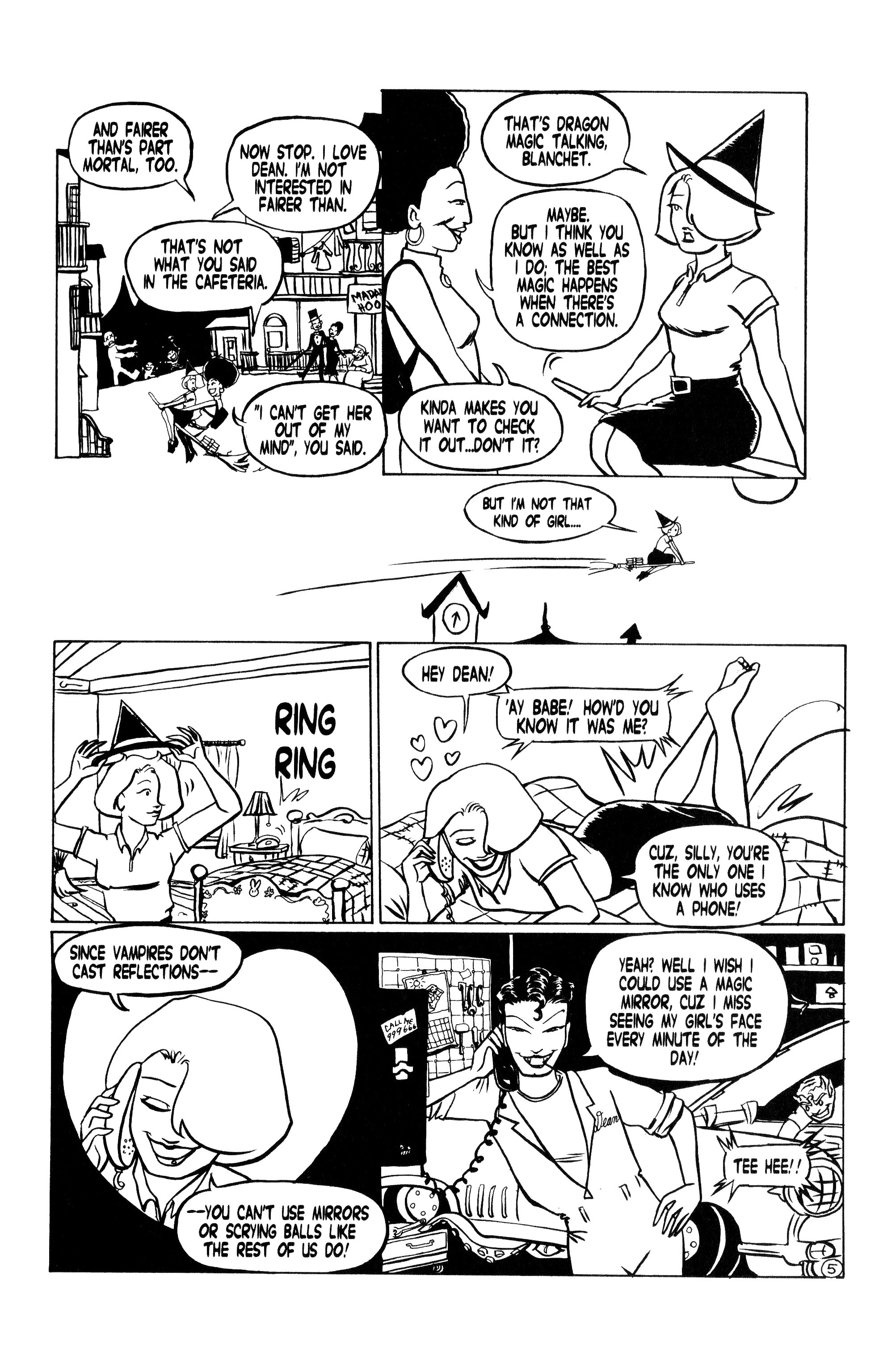 Read online Charm School: Magical Witch Girl Bunny comic -  Issue #3 - 7