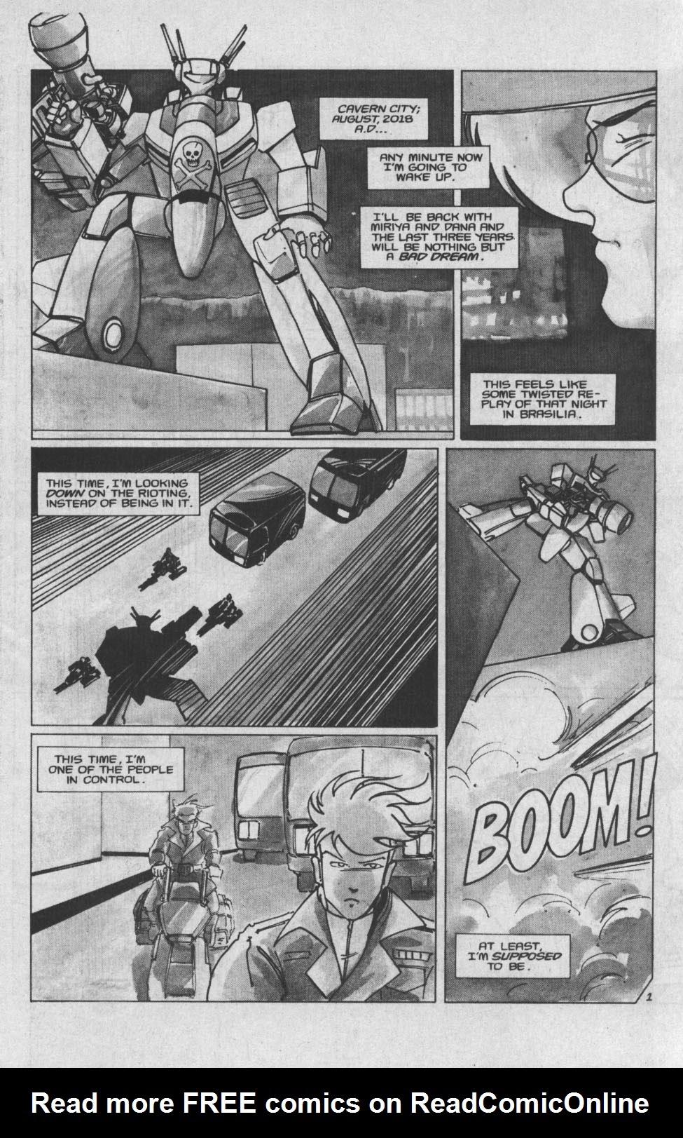 Read online Robotech II: The Sentinels - The Malcontent Uprisings comic -  Issue #6 - 3