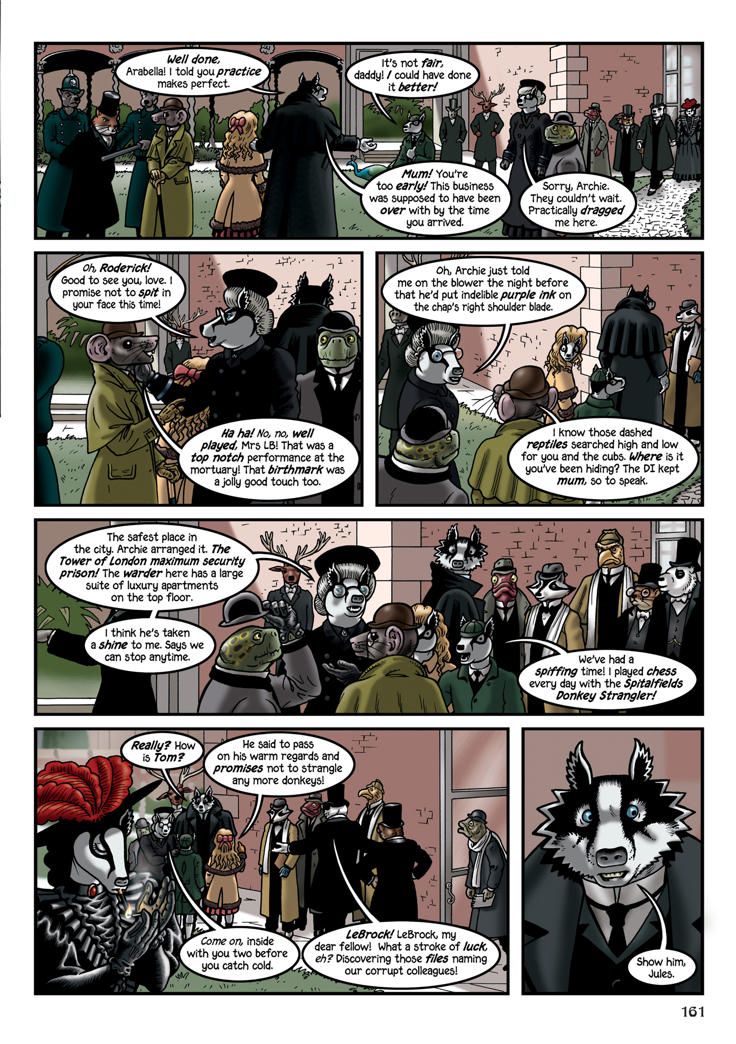 Read online Grandville Force Majeur comic -  Issue # TPB (Part 2) - 64