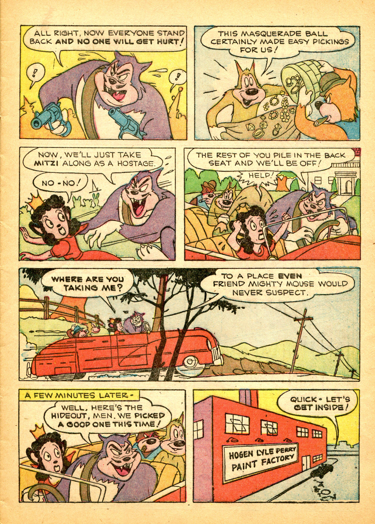 Read online Paul Terry's Mighty Mouse Comics comic -  Issue #63 - 5