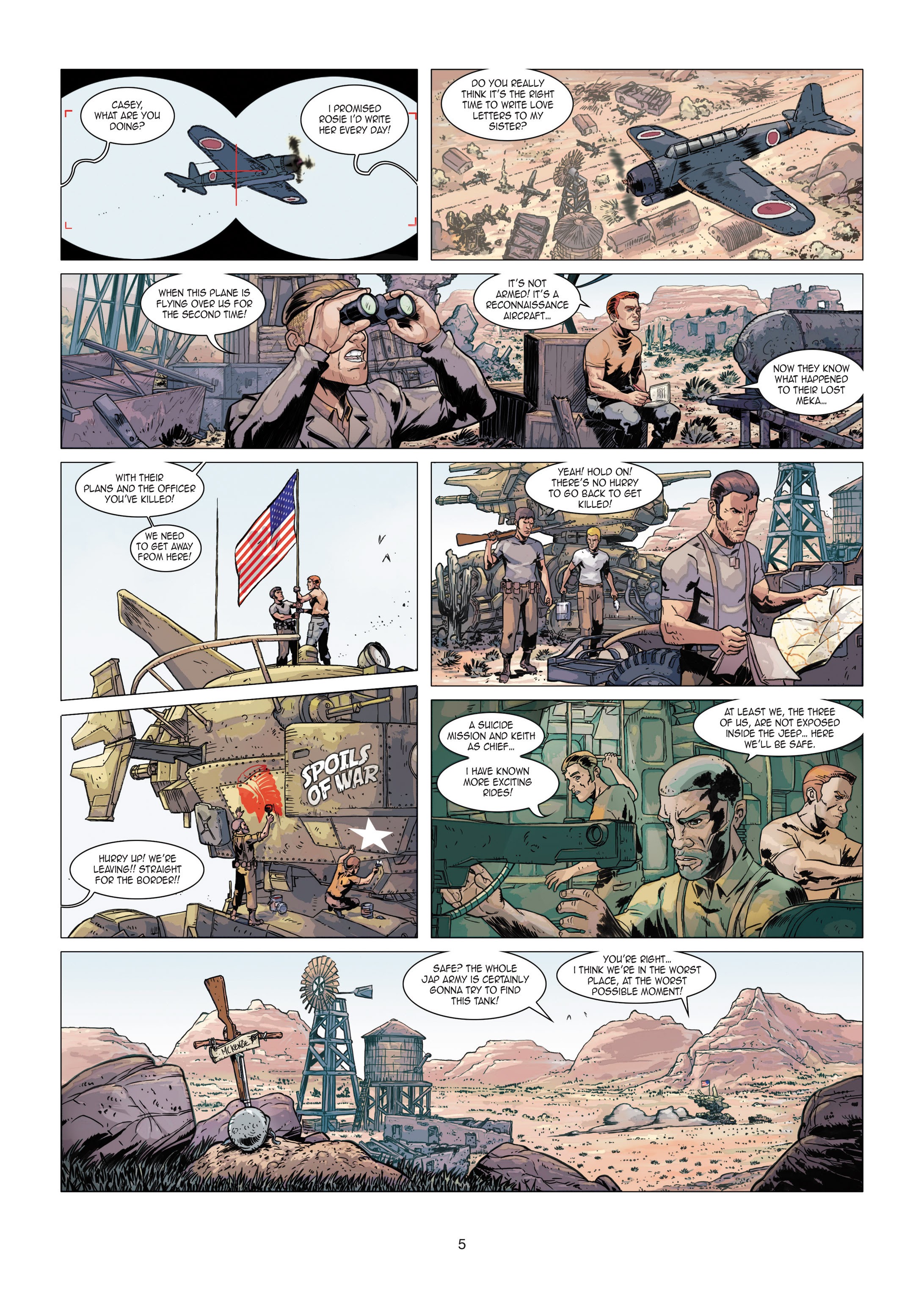 Read online Iron Squad comic -  Issue #4 - 5