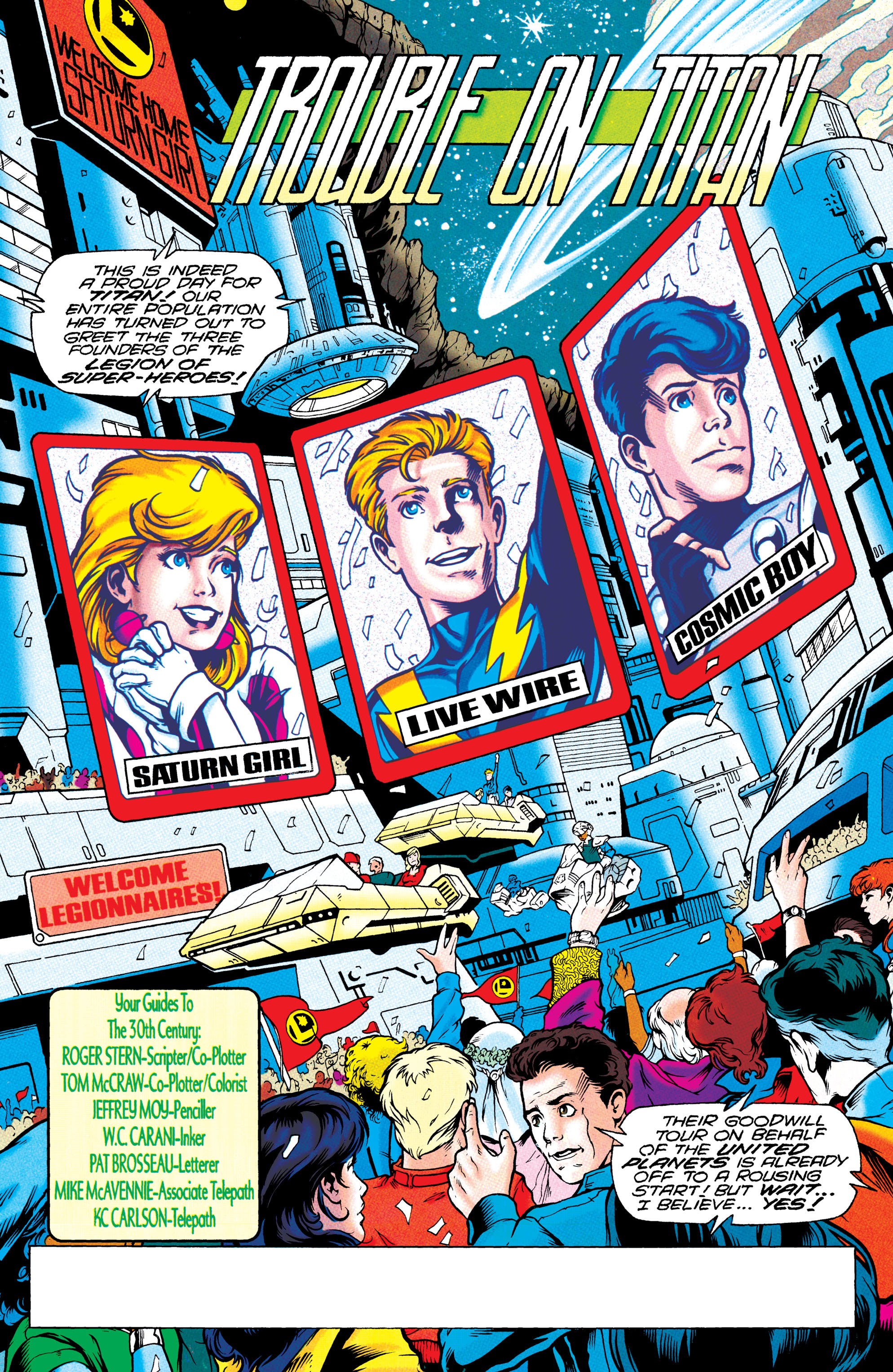 Read online Legionnaires comic -  Issue #38 - 2