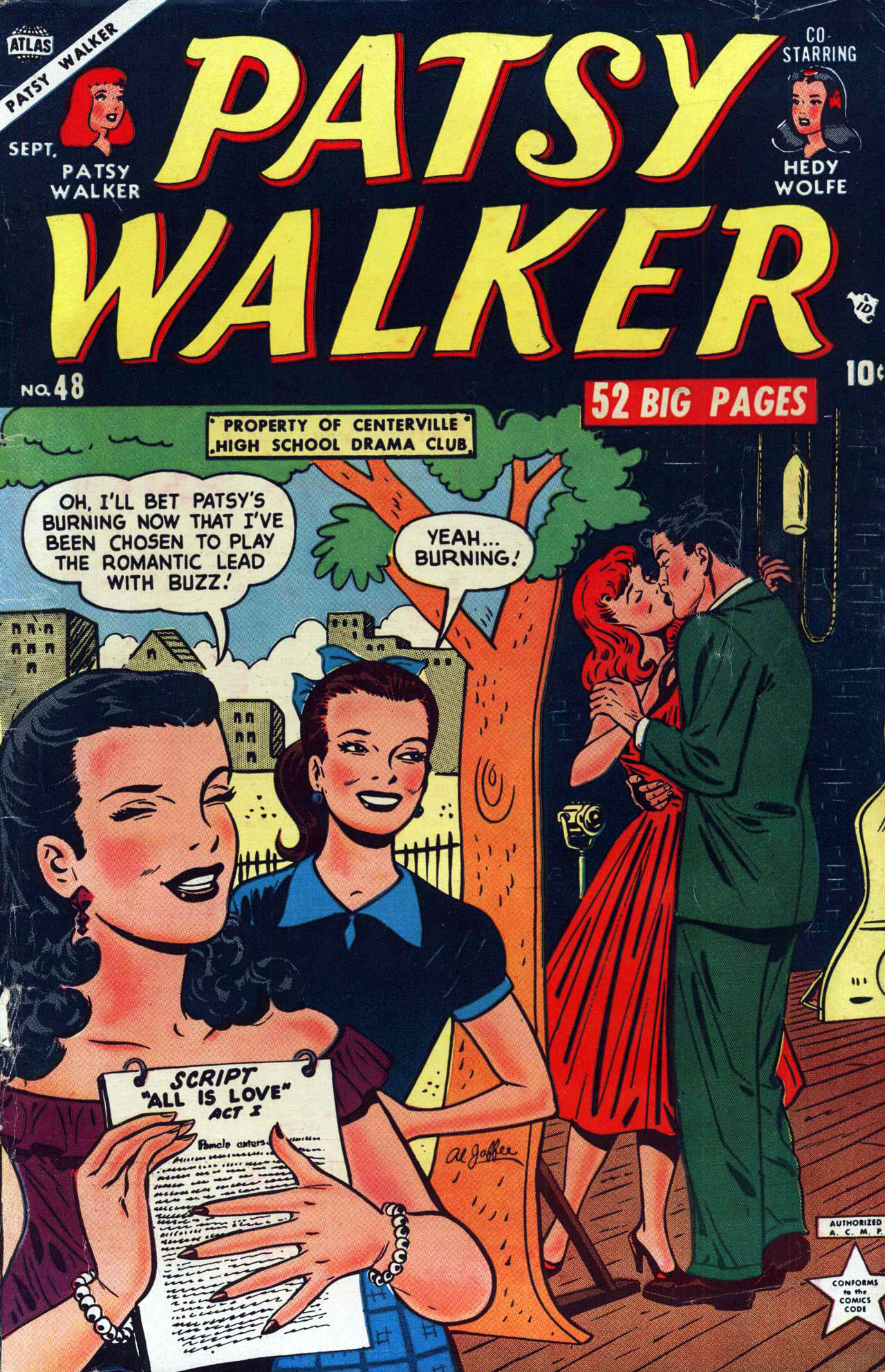 Read online Patsy Walker comic -  Issue #48 - 1