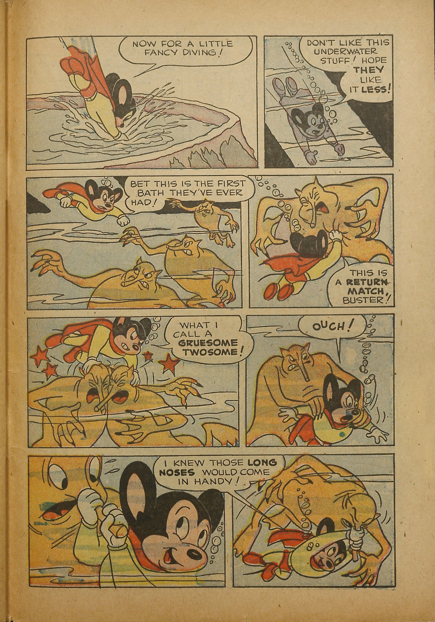 Read online Paul Terry's Mighty Mouse Comics comic -  Issue #40 - 97