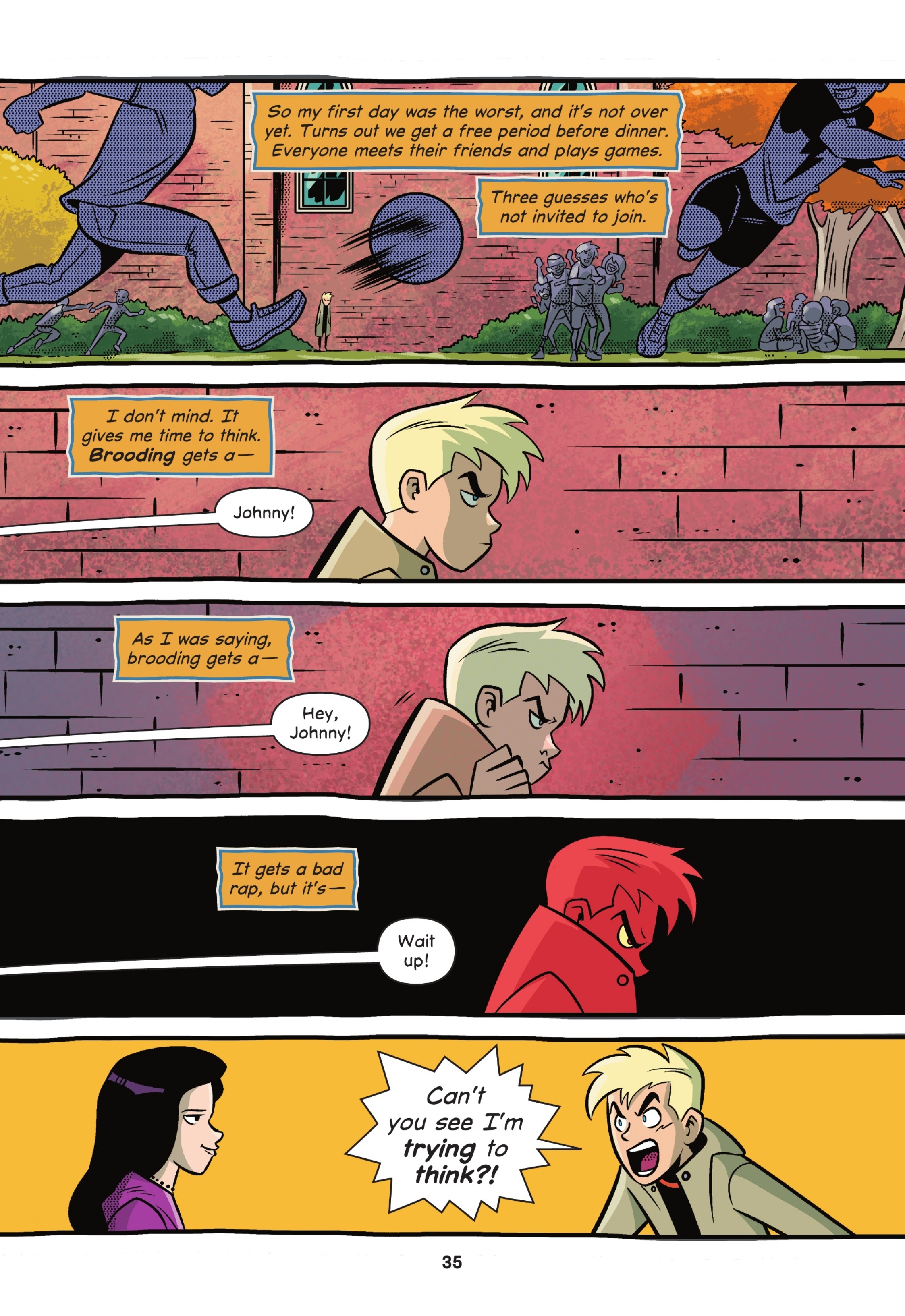 Read online The Mystery of the Meanest Teacher: A Johnny Constantine Graphic Novel comic -  Issue # TPB (Part 1) - 34