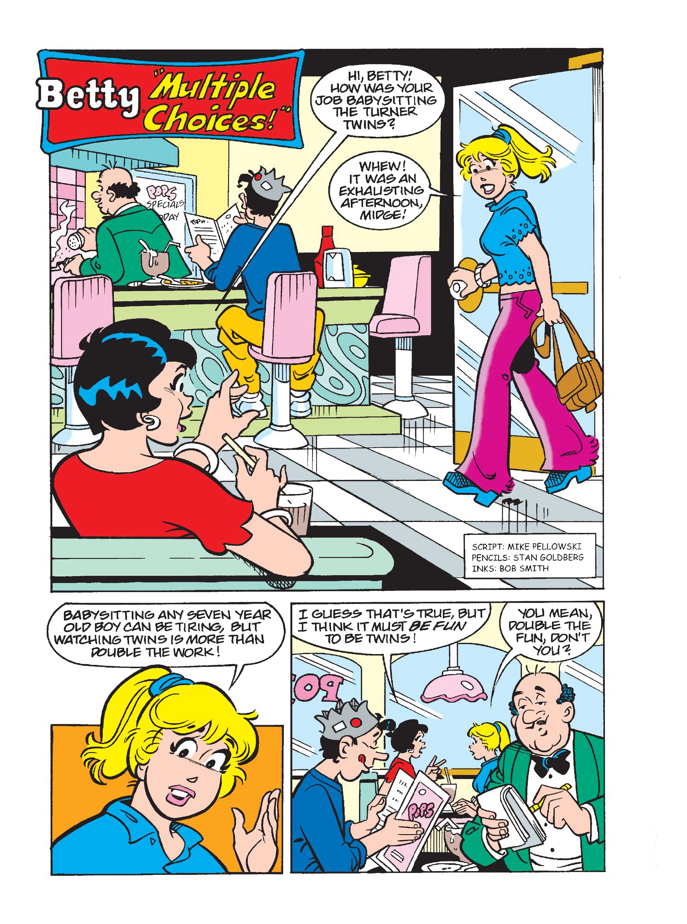 Read online World of Betty & Veronica Digest comic -  Issue #7 - 129