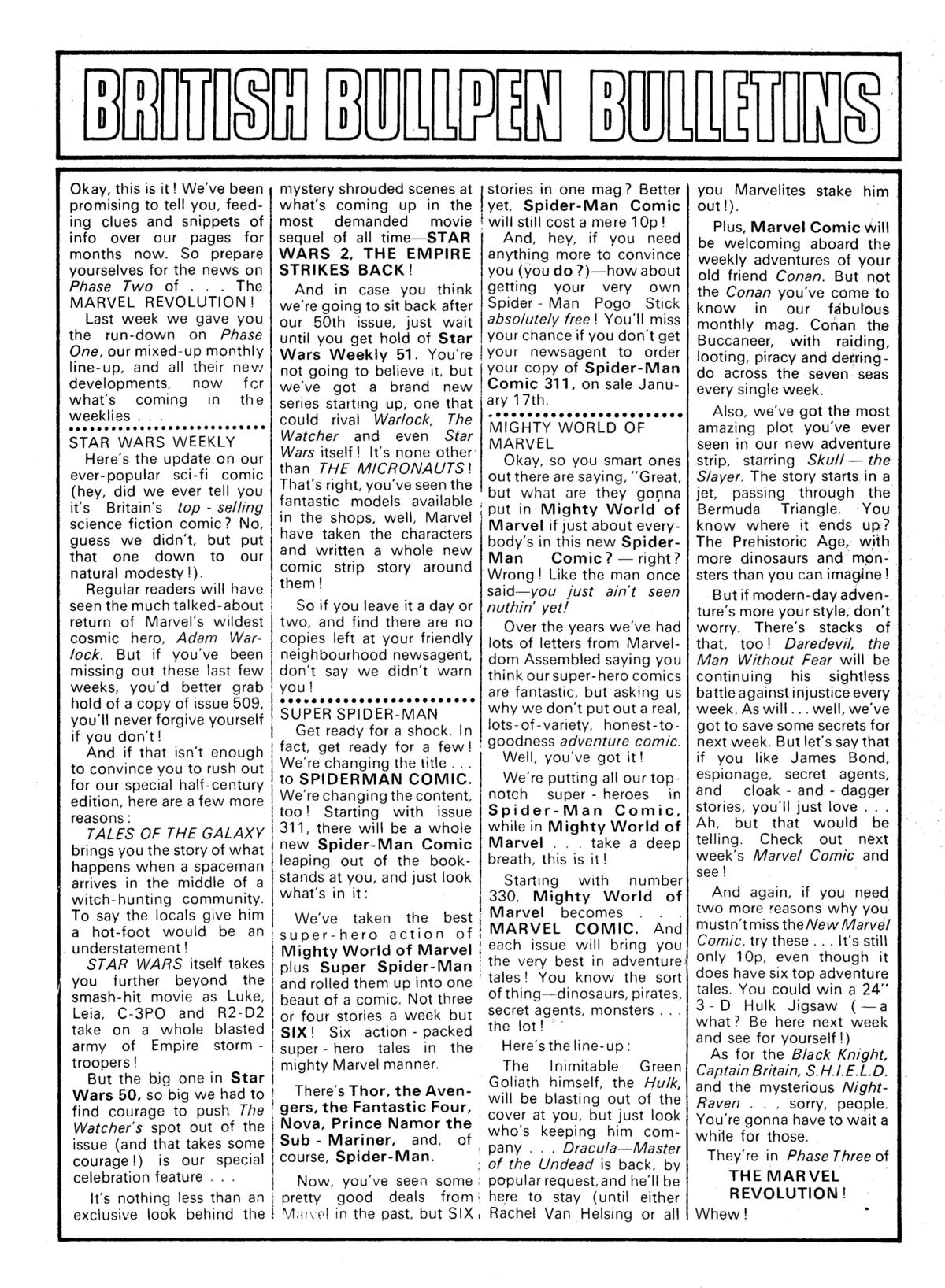 Read online Star Wars Weekly comic -  Issue #50 - 7