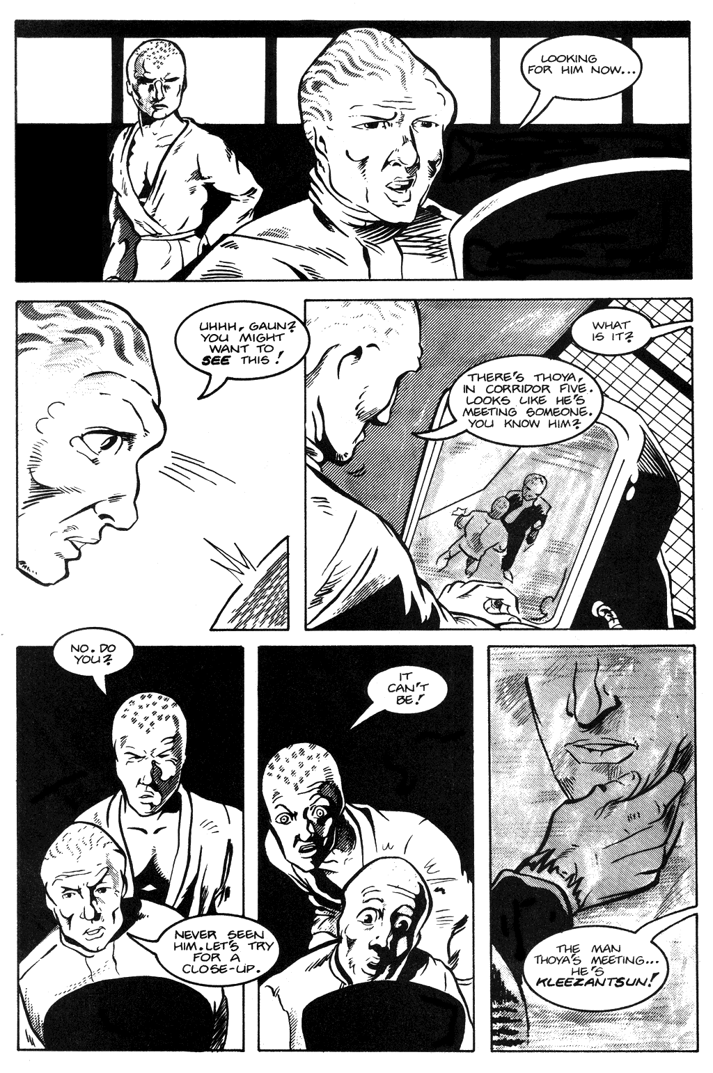 Read online Alien Nation: Public Enemy comic -  Issue #1 - 12