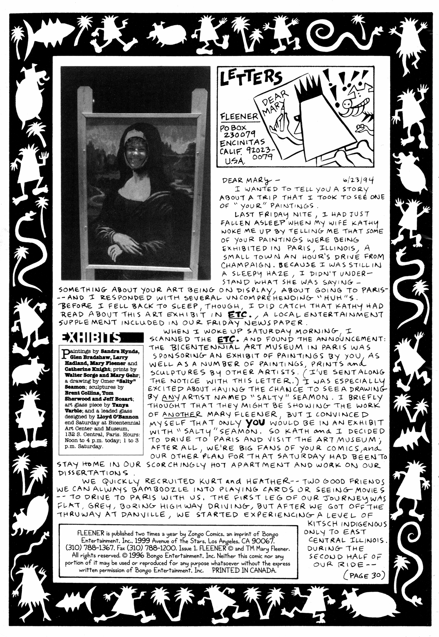 Read online Fleener comic -  Issue #1 - 2