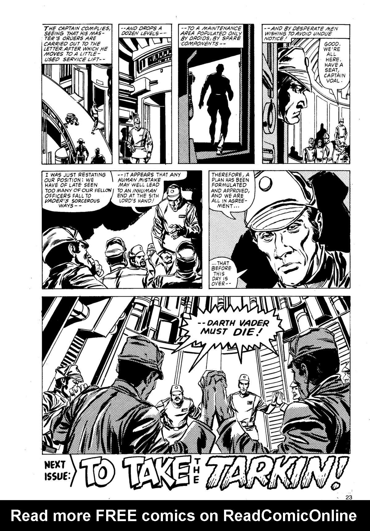 Read online Star Wars Weekly comic -  Issue #147 - 23