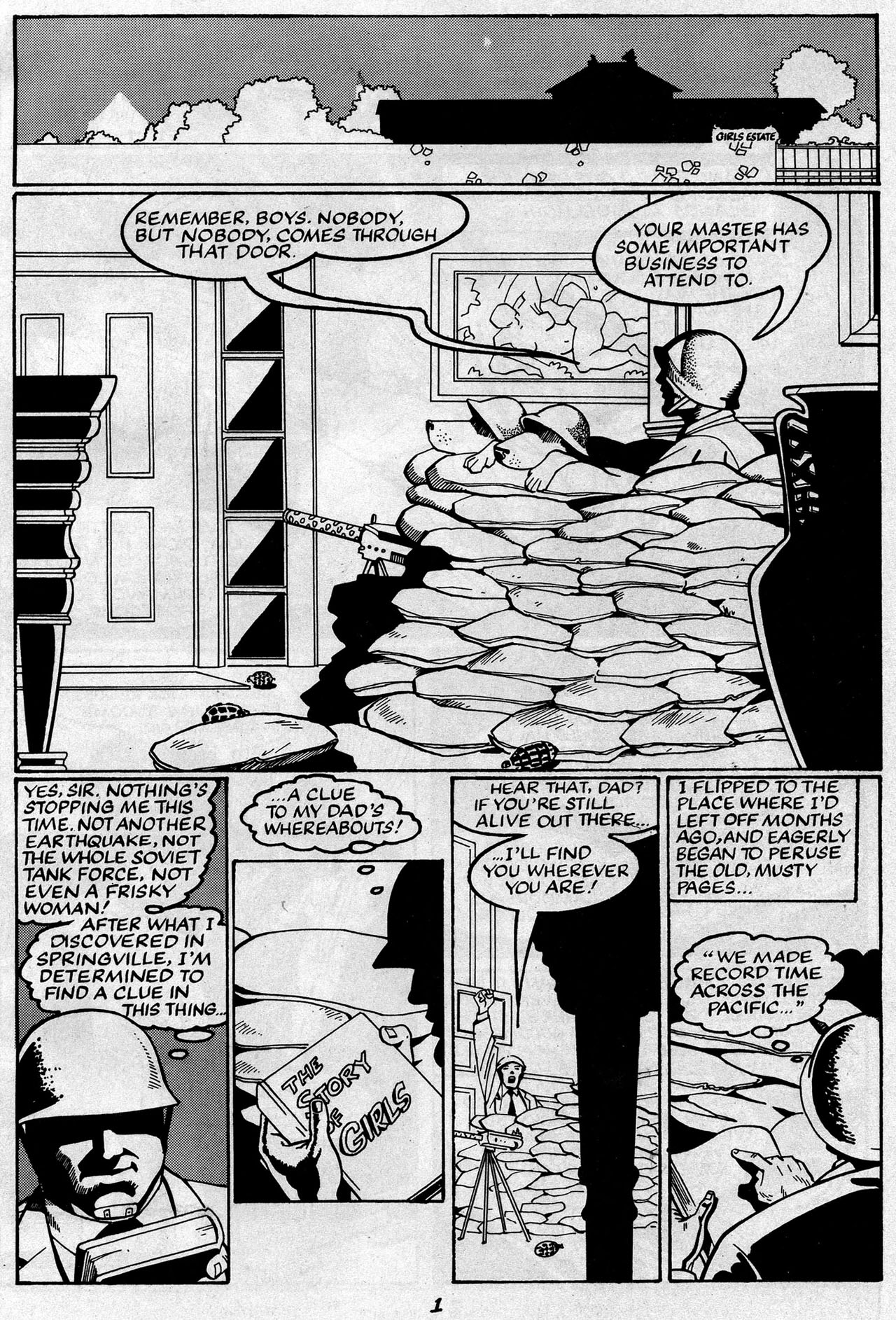 Read online The Trouble With Girls (1989) comic -  Issue #17 - 3