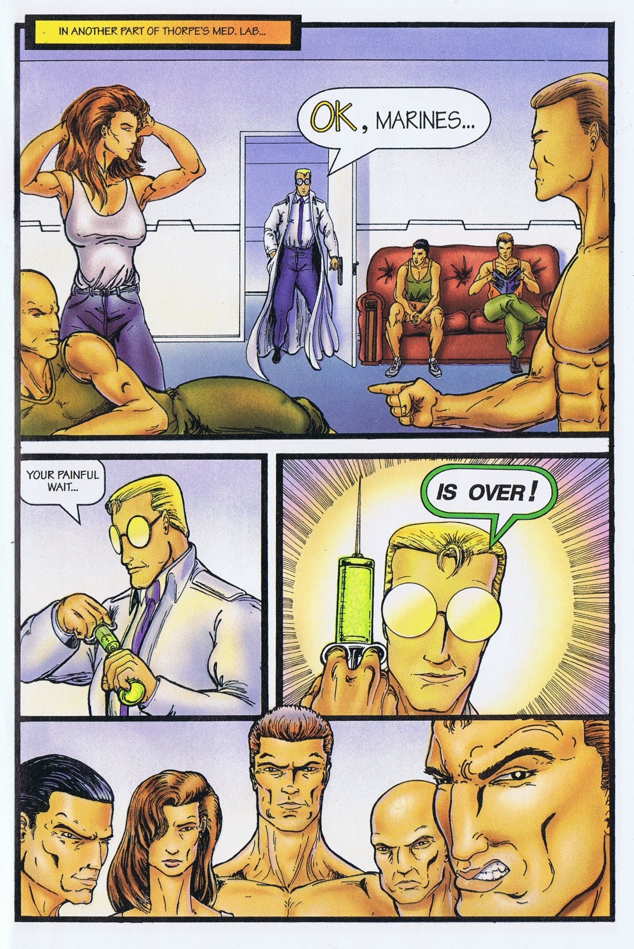 Read online Bloodfire comic -  Issue #3 - 9
