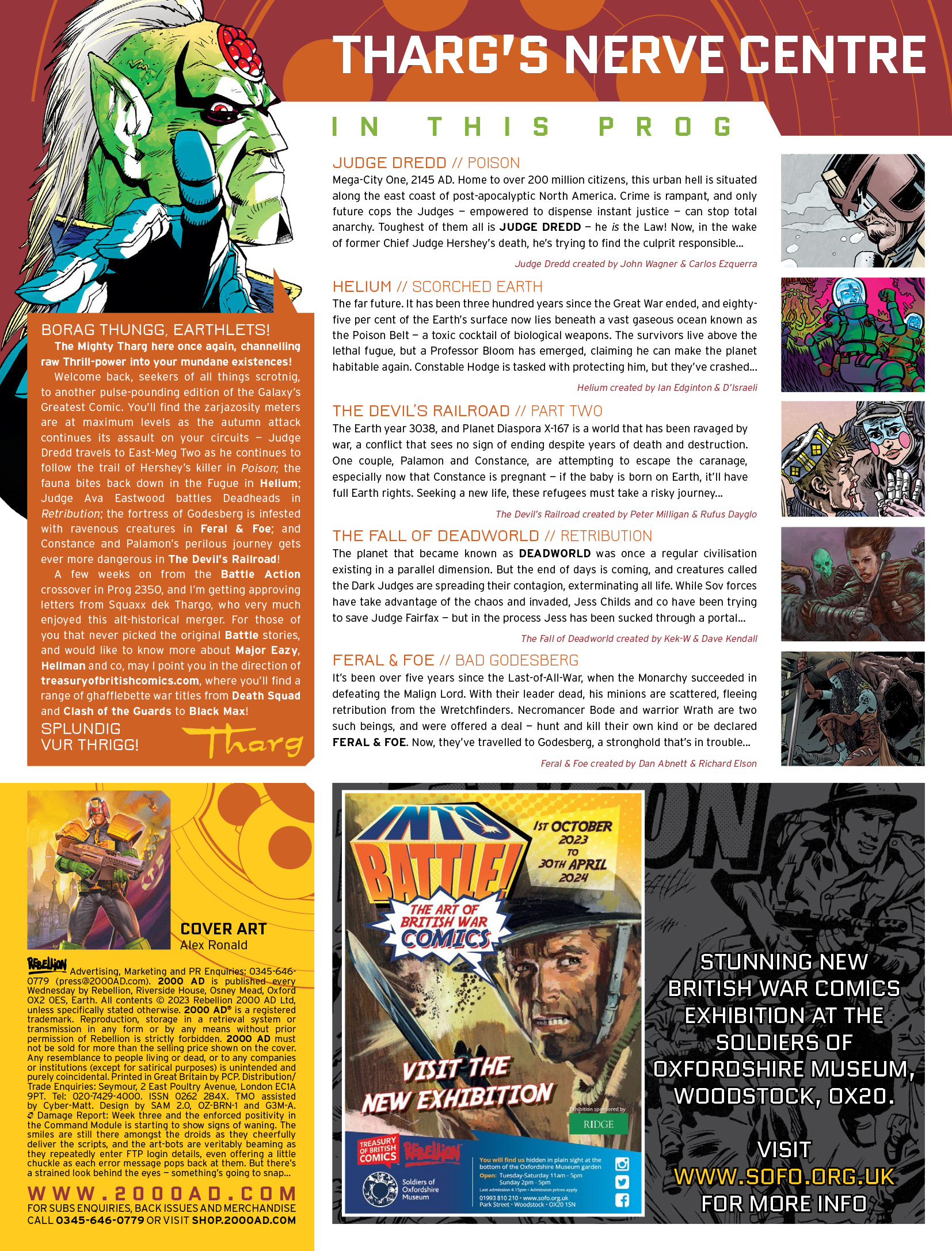 Read online 2000 AD comic -  Issue #2353 - 2