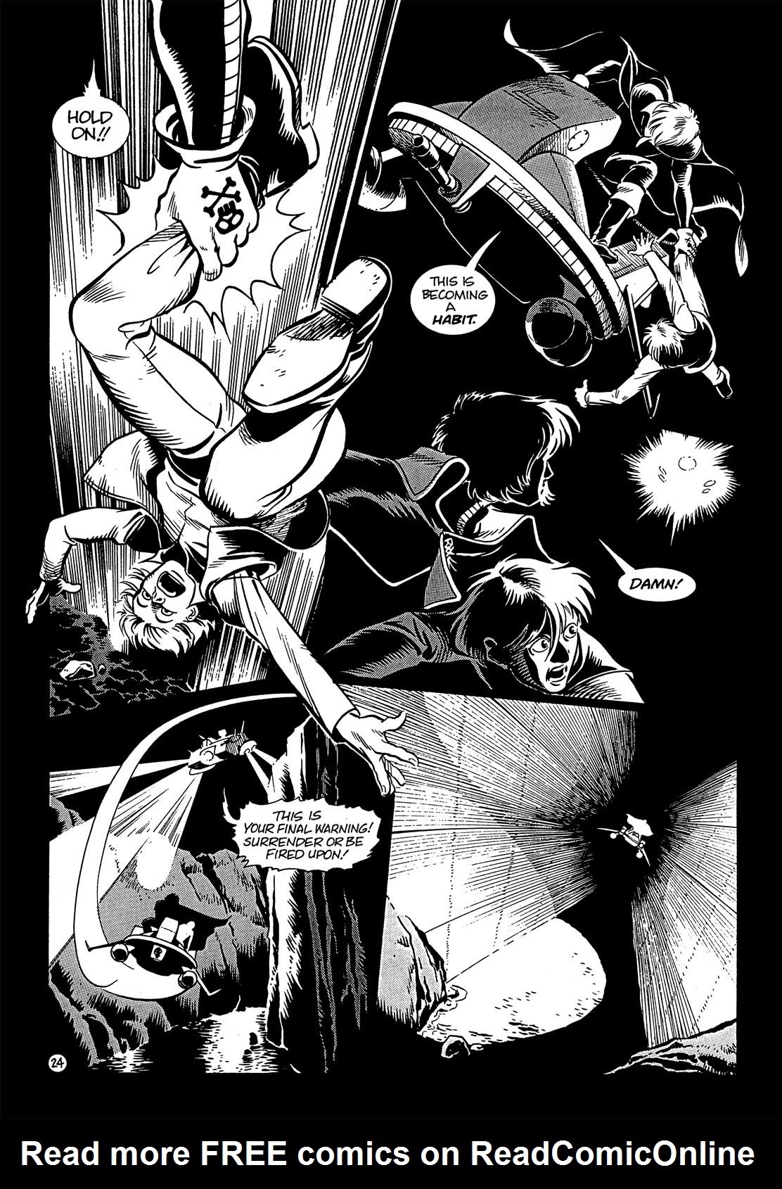 Read online Captain Harlock: The Machine People comic -  Issue #1 - 35