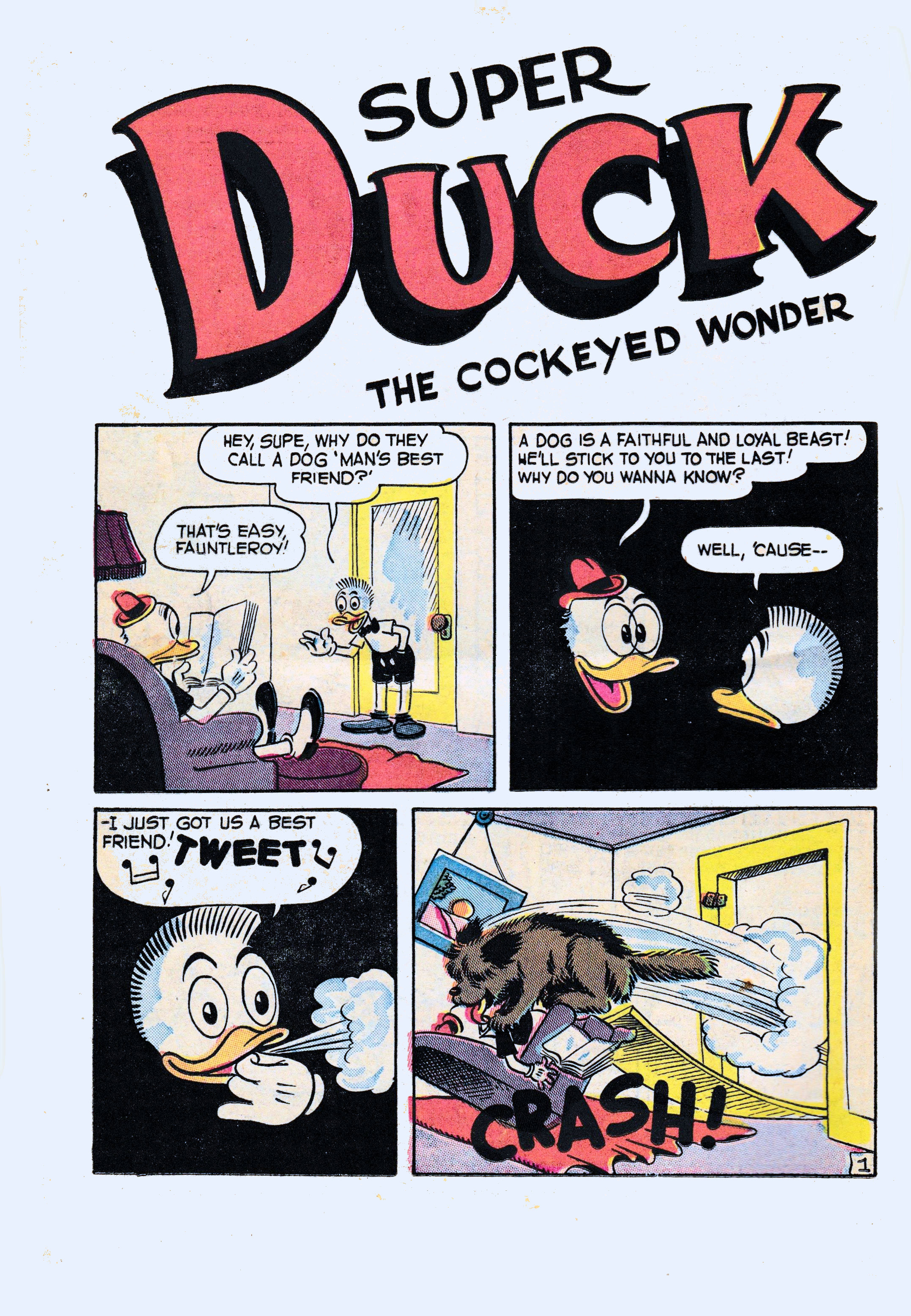 Read online Super Duck Comics comic -  Issue #7 - 20