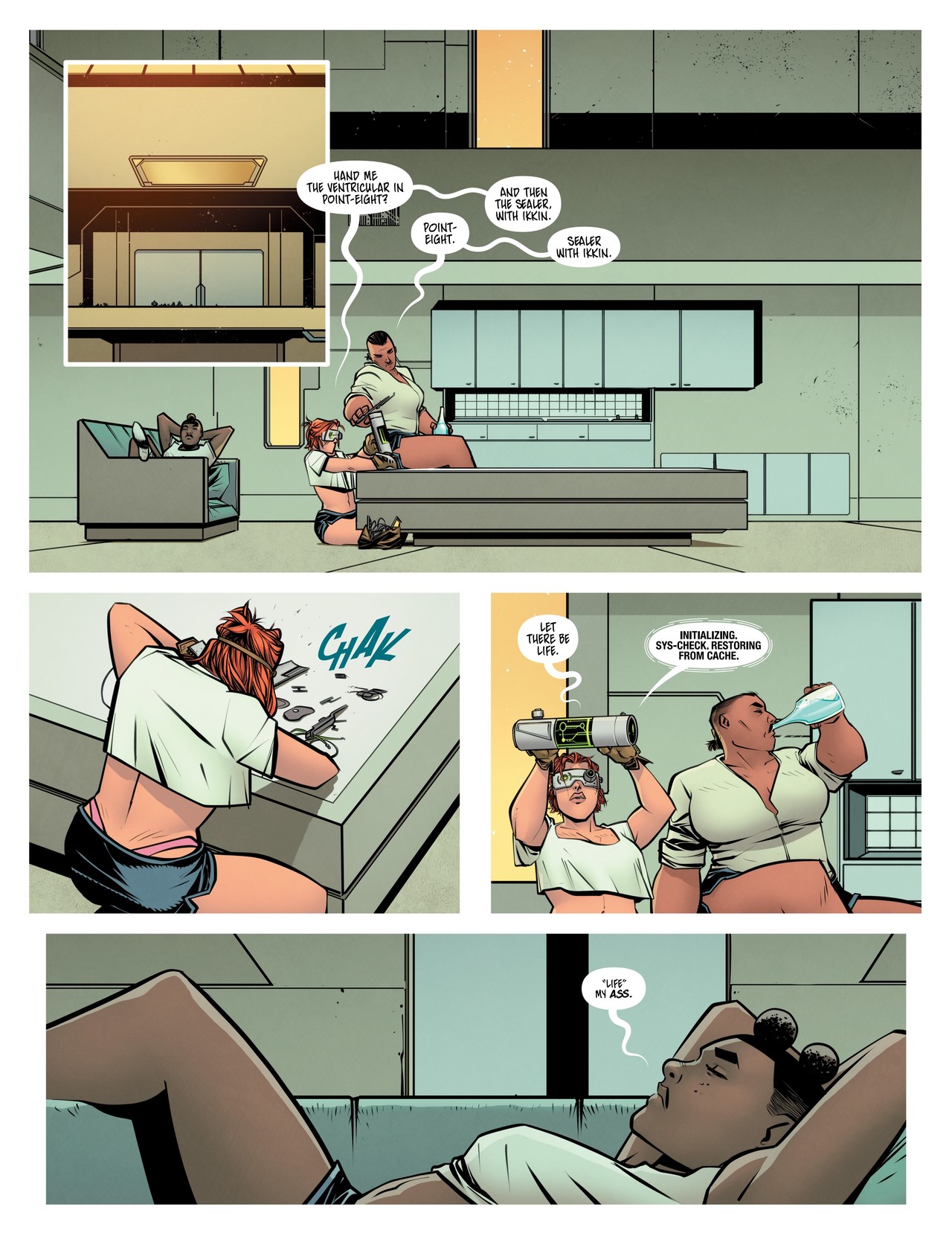 Read online The Forged comic -  Issue #6 - 35