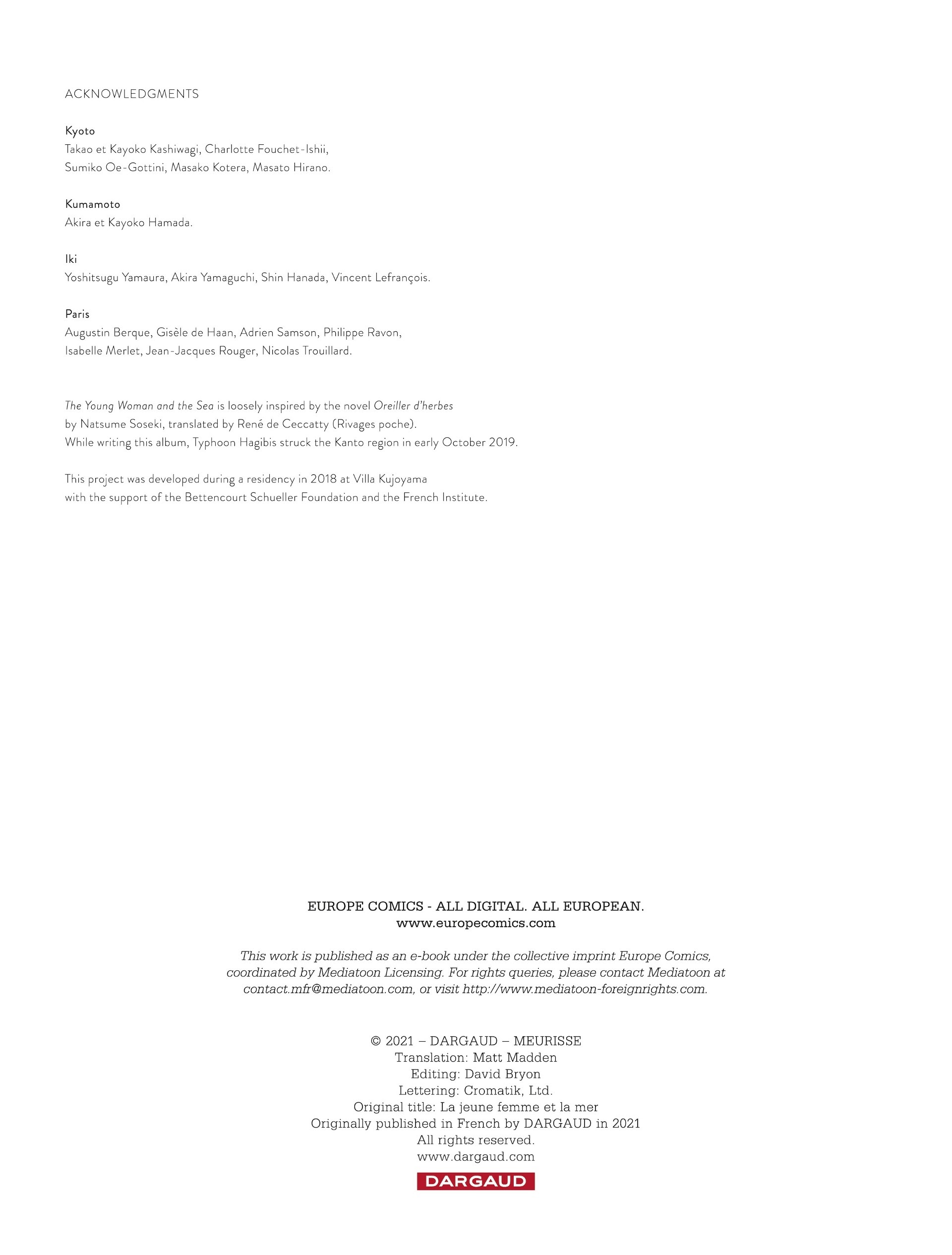 Read online The Young Woman and the Sea comic -  Issue # TPB - 115