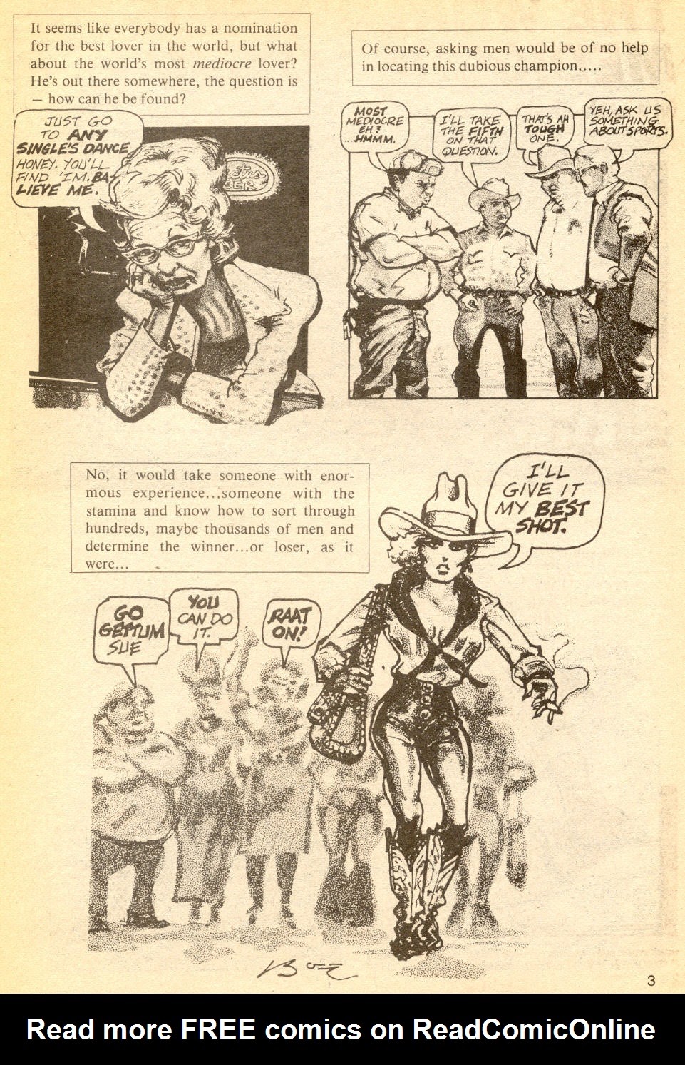 Read online Honkytonk Sue comic -  Issue #4 - 5