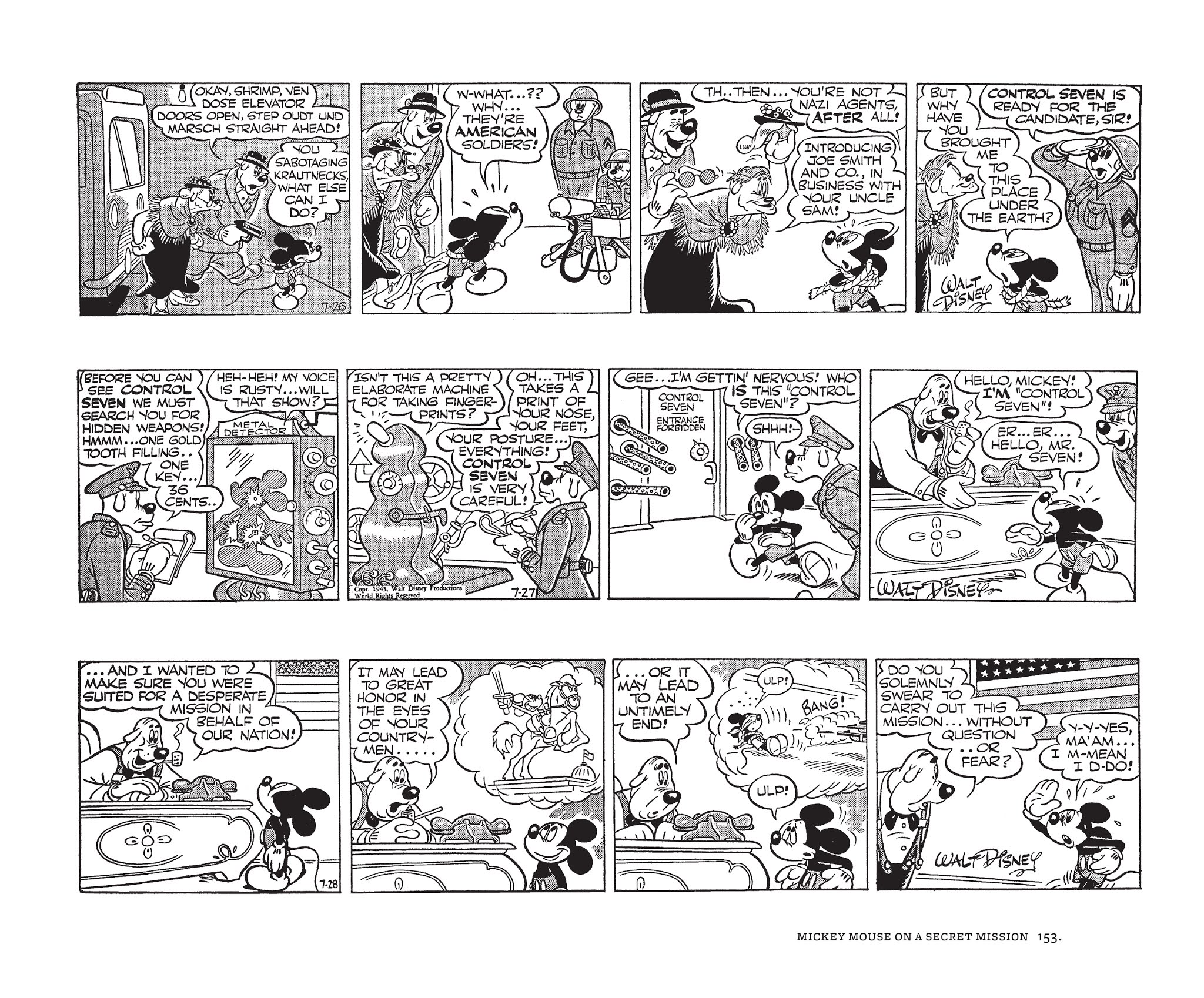 Read online Walt Disney's Mickey Mouse by Floyd Gottfredson comic -  Issue # TPB 7 (Part 2) - 53