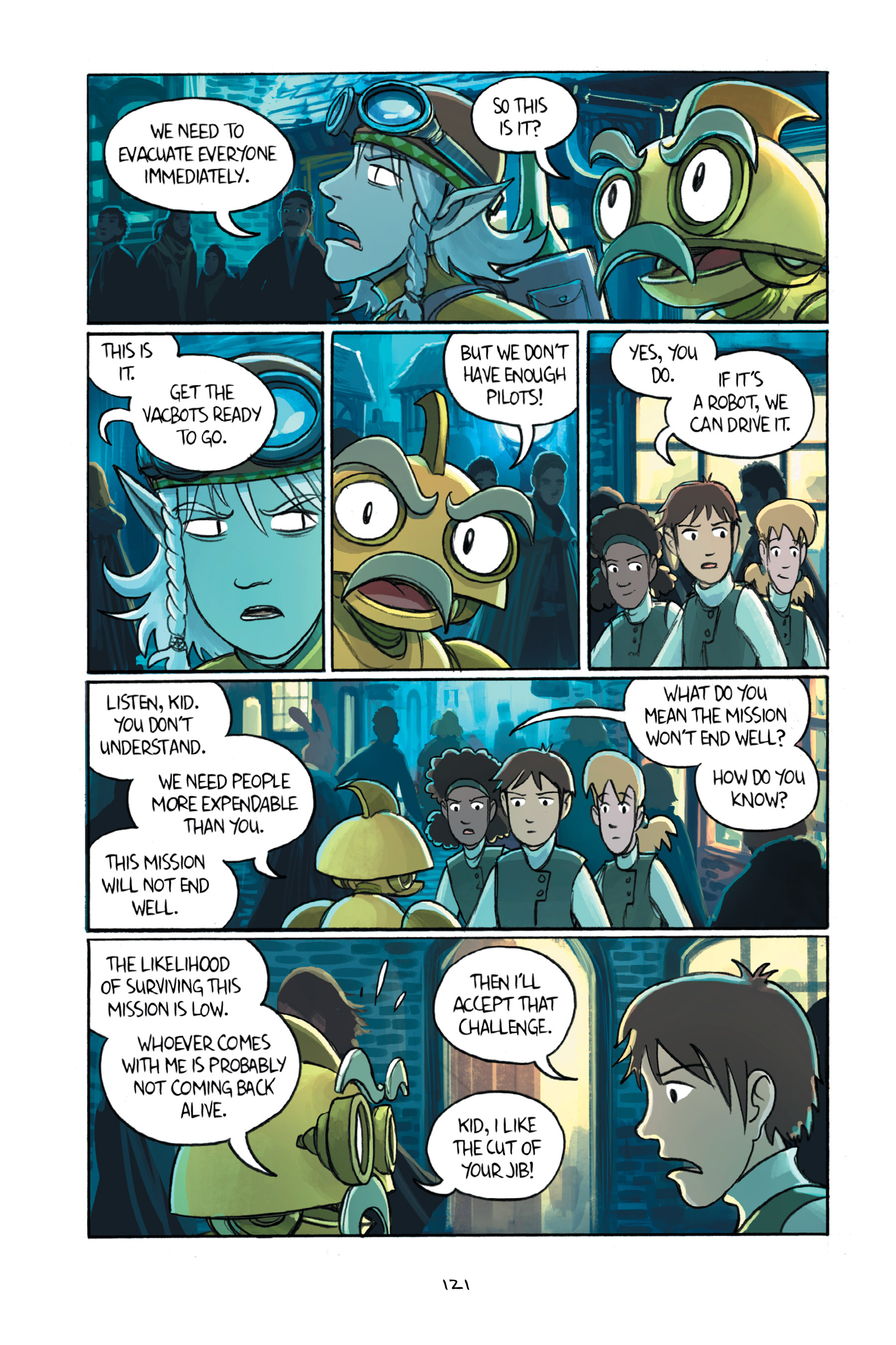 Read online Amulet comic -  Issue #6 - 122