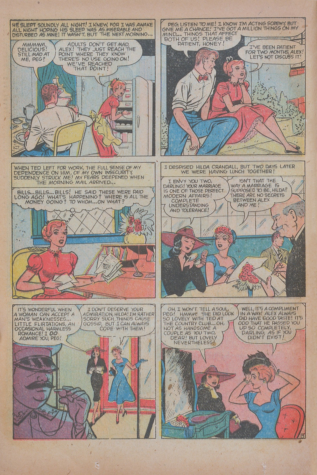 Read online Love Romances comic -  Issue #20 - 22