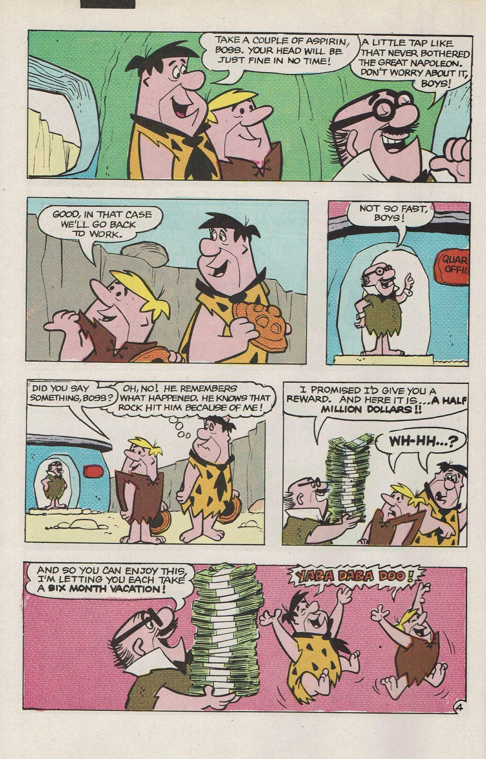 Read online The Flintstones (1992) comic -  Issue #5 - 6
