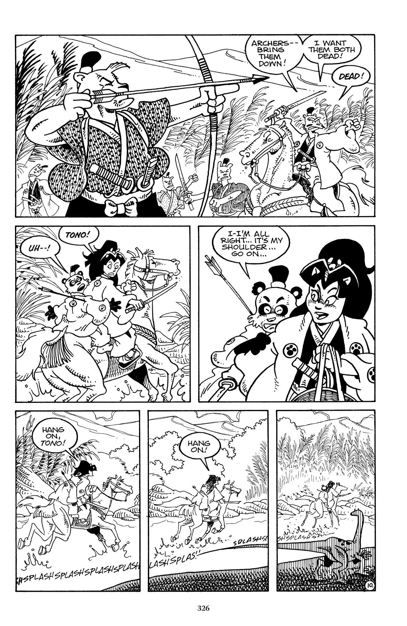 Read online The Usagi Yojimbo Saga comic -  Issue # TPB 2 - 321