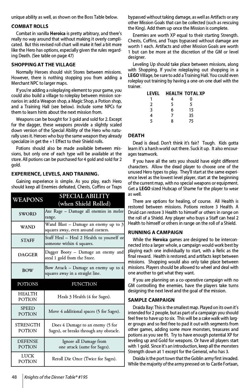 Read online Knights of the Dinner Table comic -  Issue #195 - 50