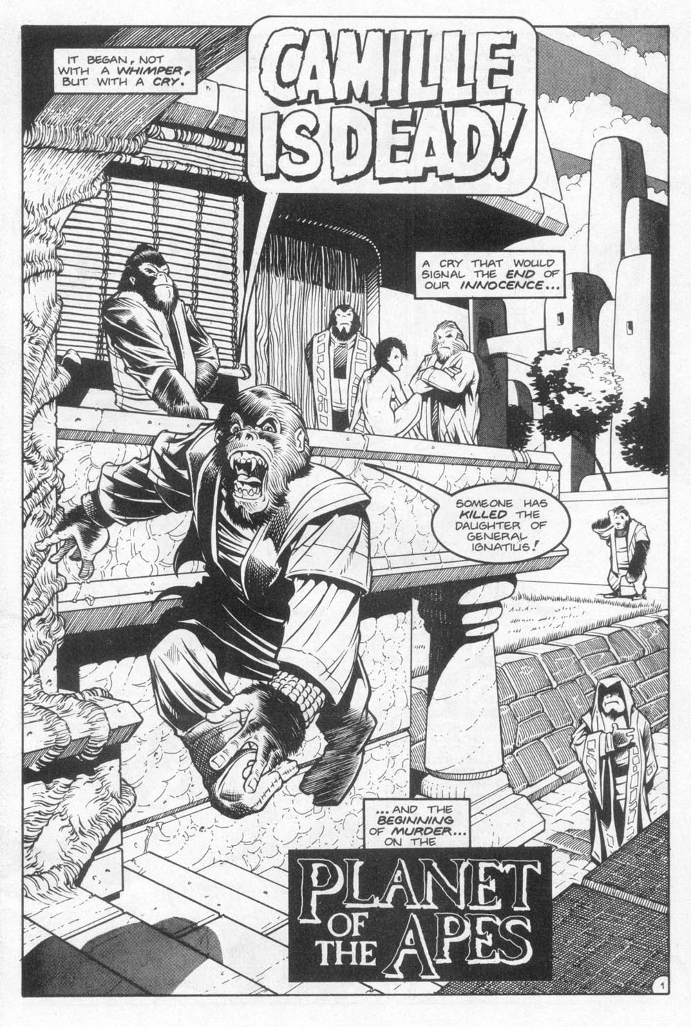 Read online Planet of the Apes: The Sins of the Father comic -  Issue # Full - 3