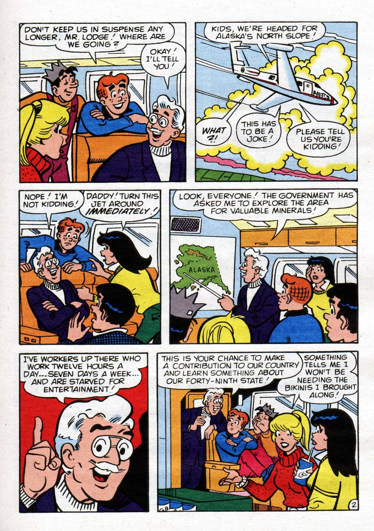 Read online Archie's Double Digest Magazine comic -  Issue #139 - 122