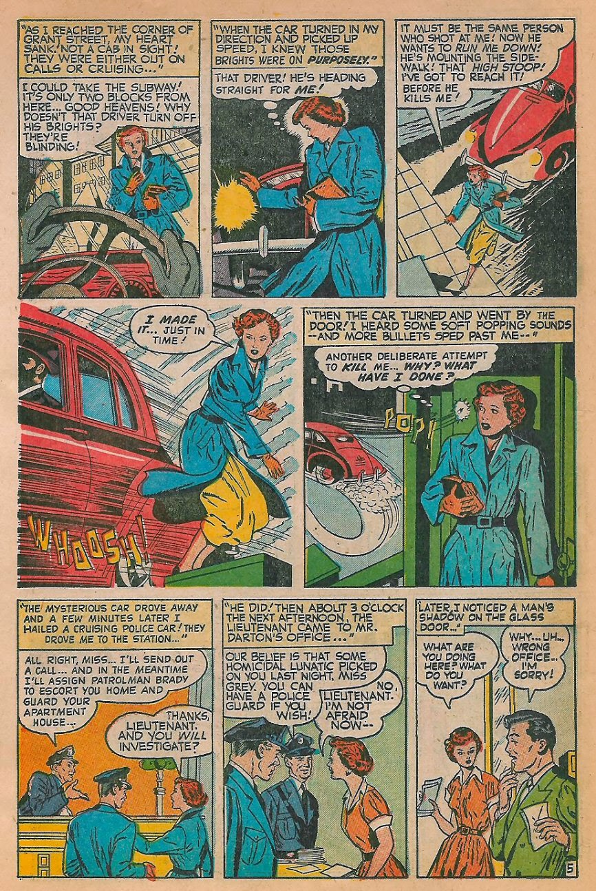 Read online Girl Comics (1949) comic -  Issue #6 - 22