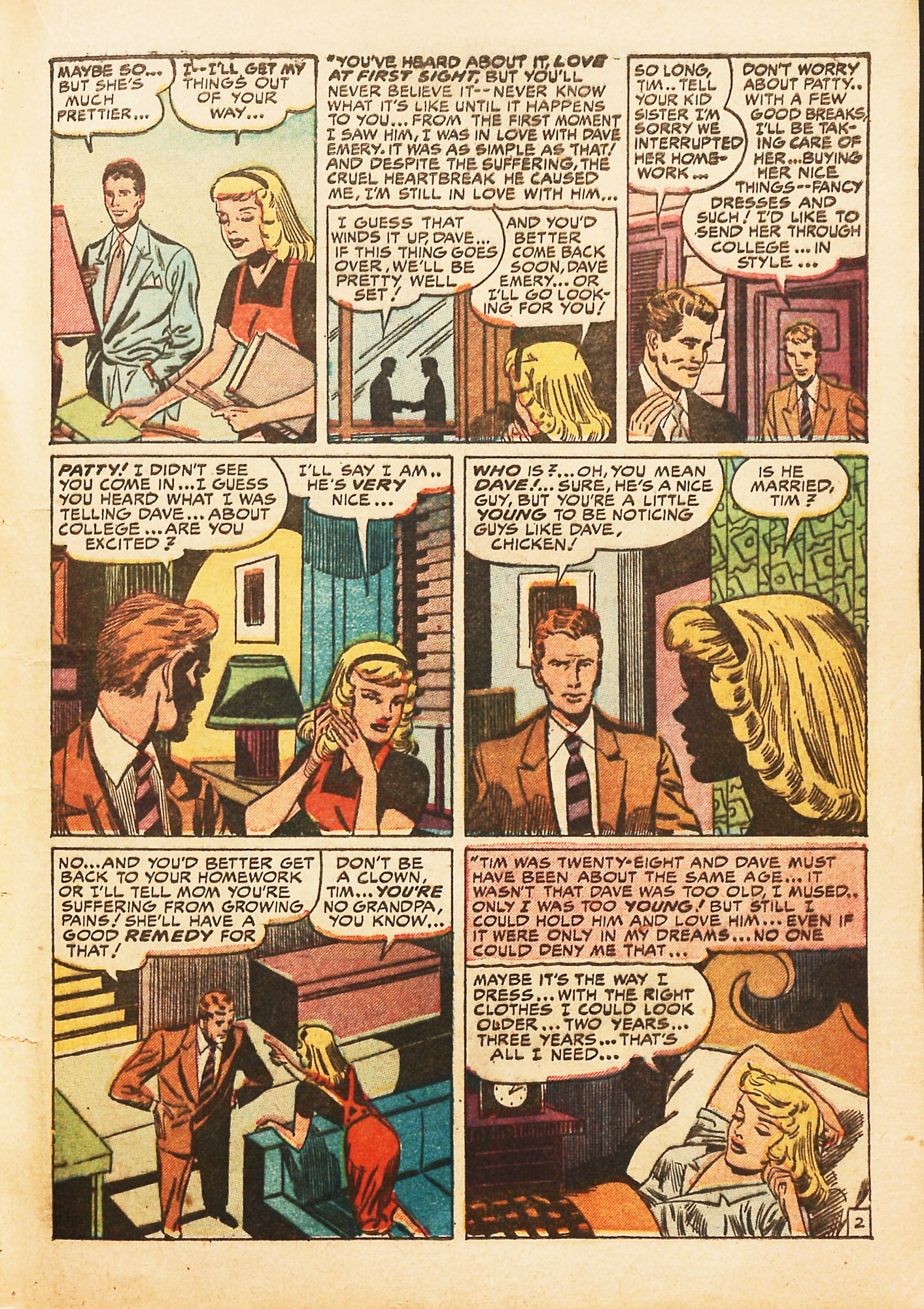 Read online Young Love (1949) comic -  Issue #17 - 25